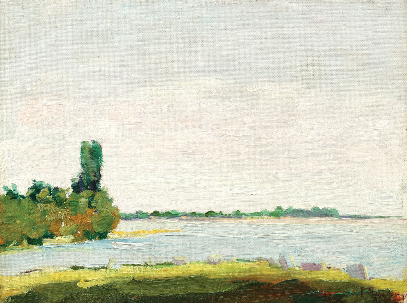 Landscape in Vâlcov