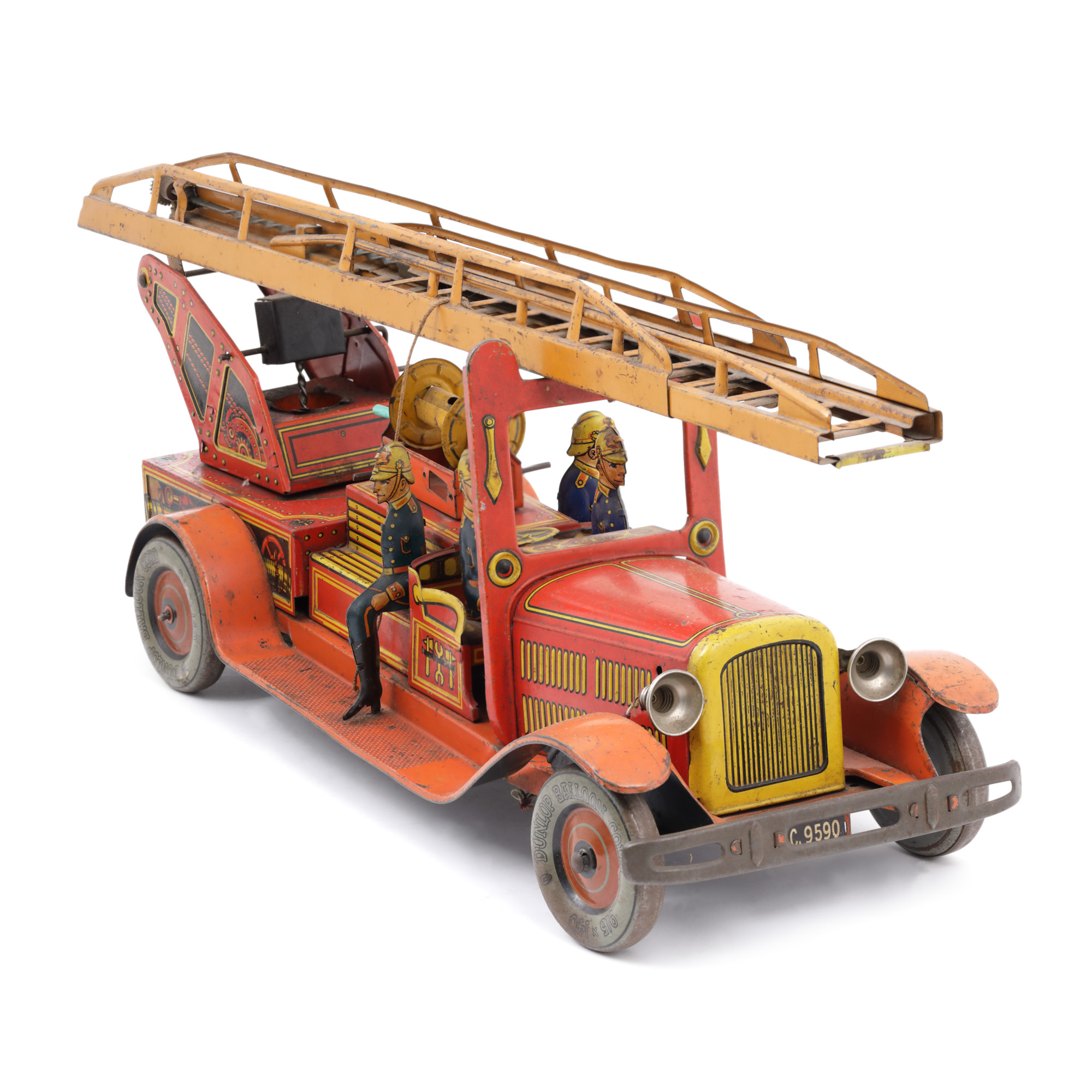 Tipp & Co Toy Fire Truck, Collector's Item