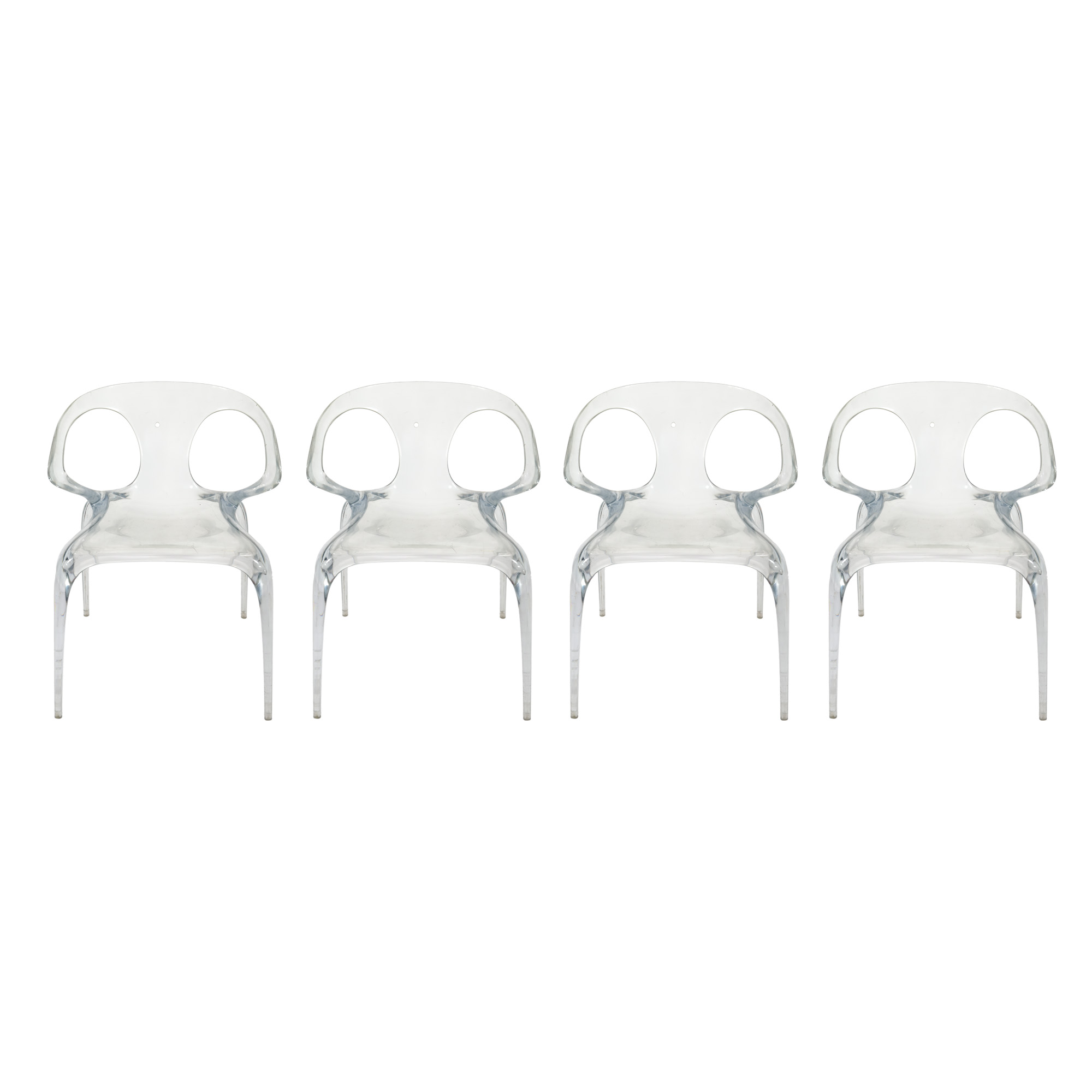 Set format din patru scaune, model Ava, design Song Wen Zhong pentru Roche Bobois