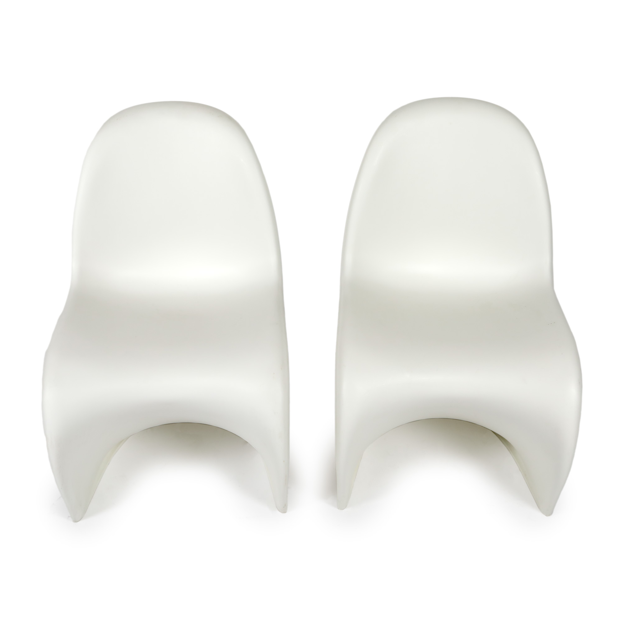 Pereche de scaune Verner Panton, pentru Vitra