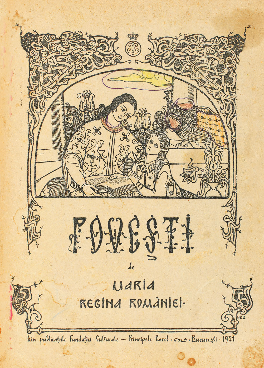 "Poveşti", de Regina Maria, Bucureşti, 1921, 2 volume
