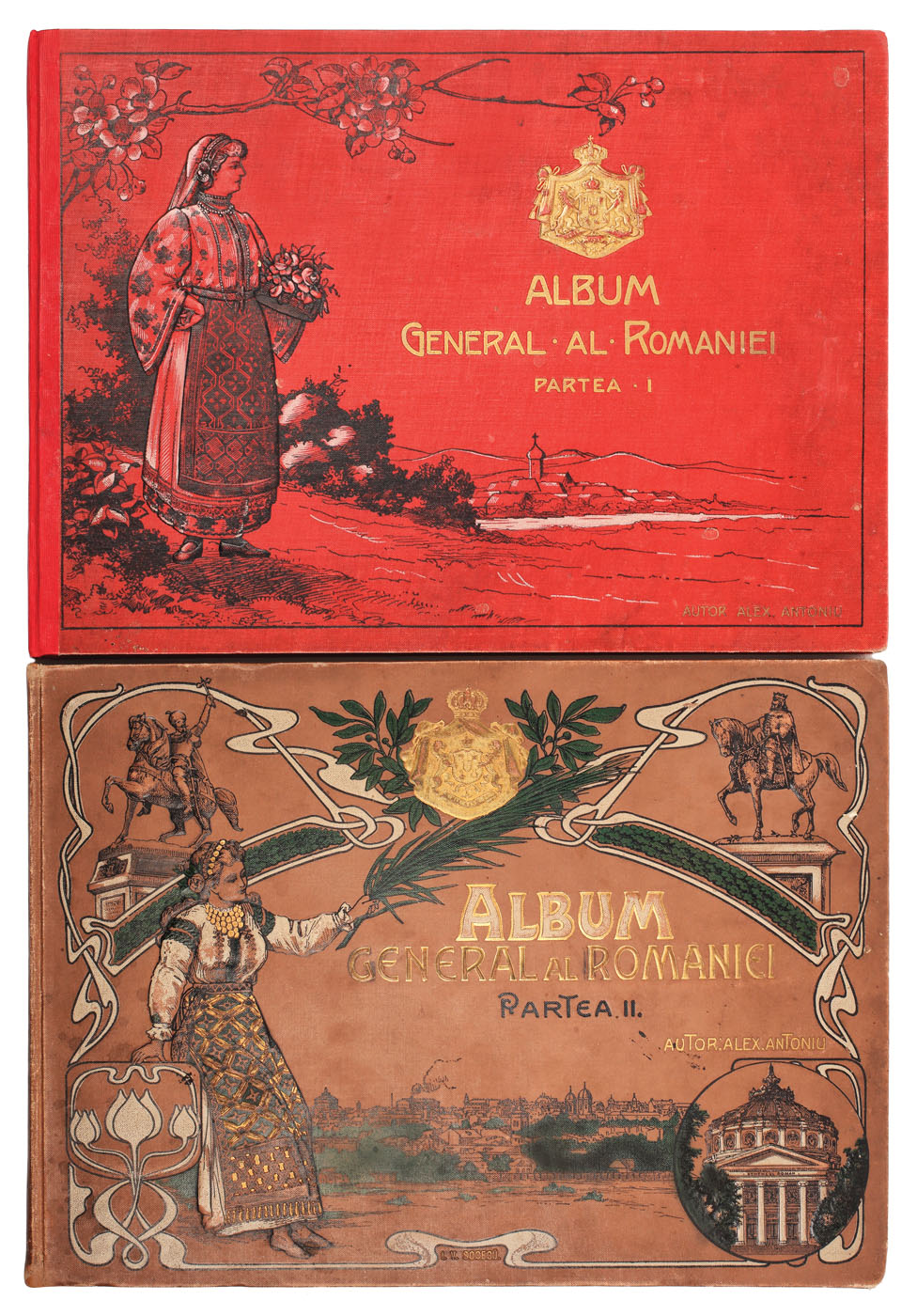 "Albumul General al României", de Alexandru Antoniu, vol. I, 1901 și vol. II, 1904