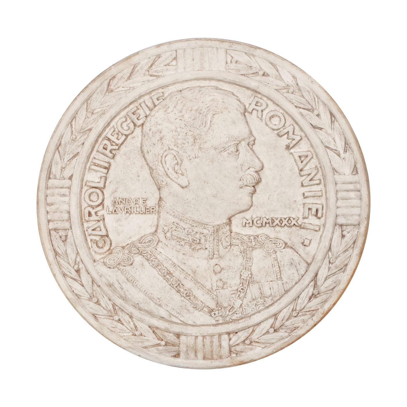 Plachetă Regele Carol al II-lea - Centenarul Renașterii Infanteriei Române, 1930 