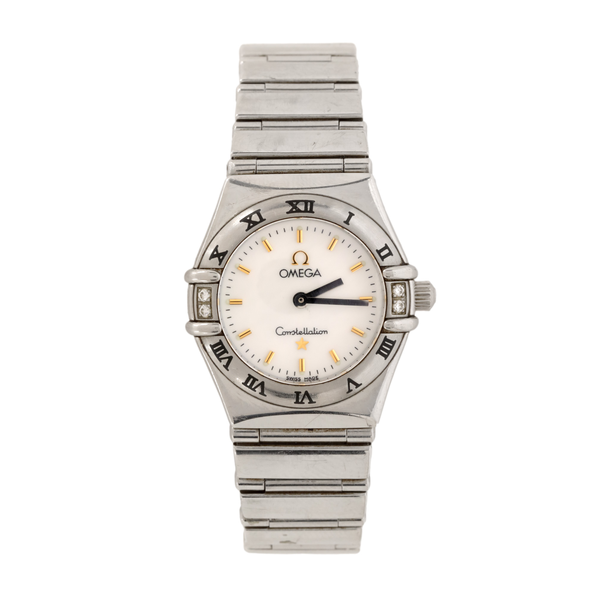 Ceas Omega Constelation My Choice, cu diamante, de mână, de damă