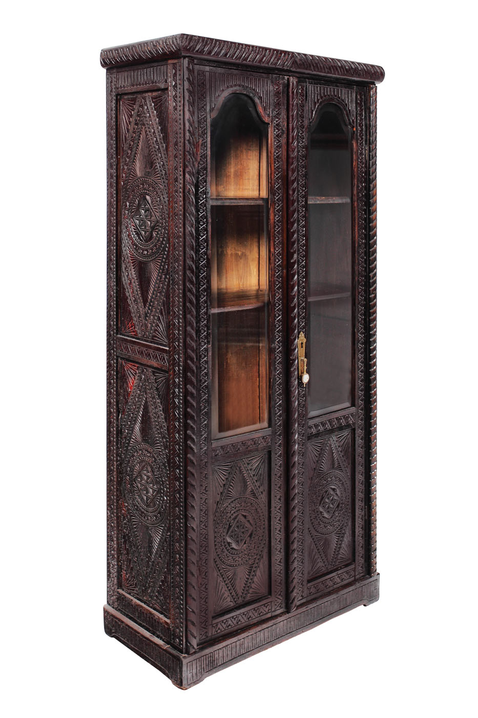 Showcase decorated in the Neo-Romanian style, early 20th century