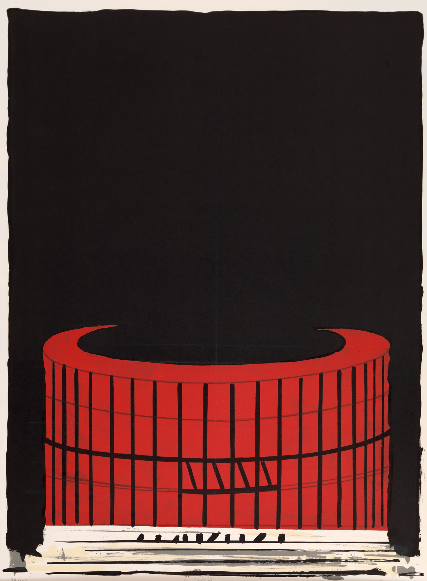 Le colisée rouge