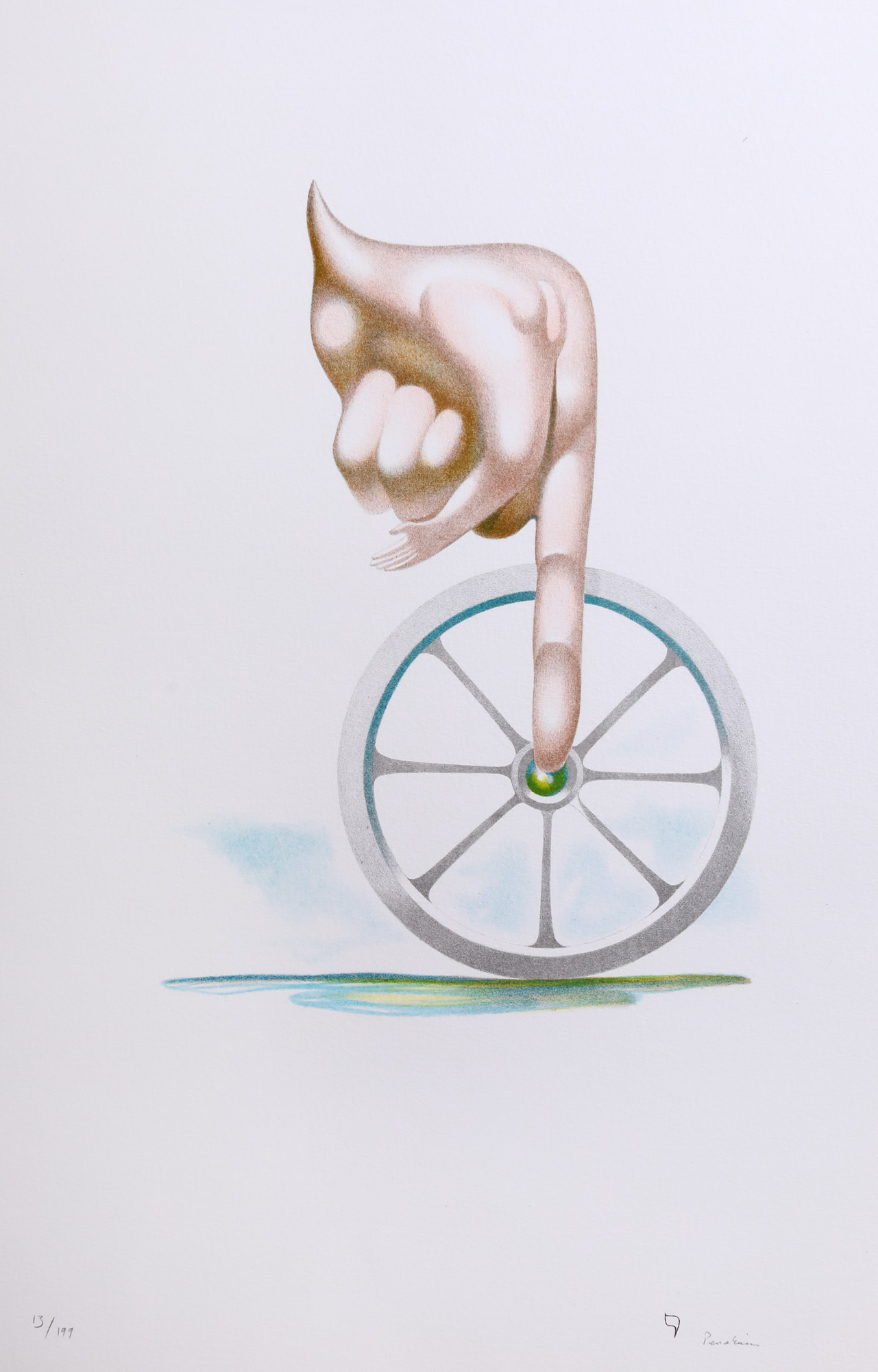 Yod (from the series Hebrew Alphabet)