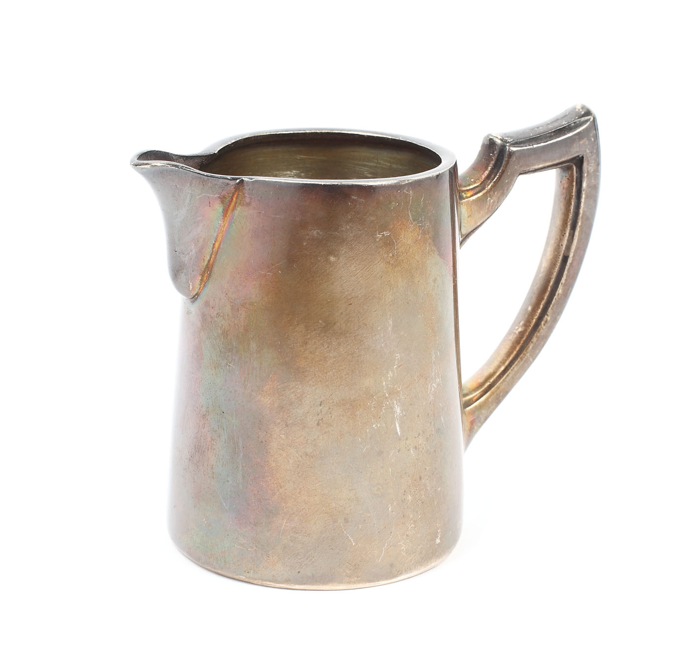 Berndorf silvered creamer, marked Café Corso, interwar period