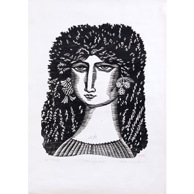 Girl with Thick Hair