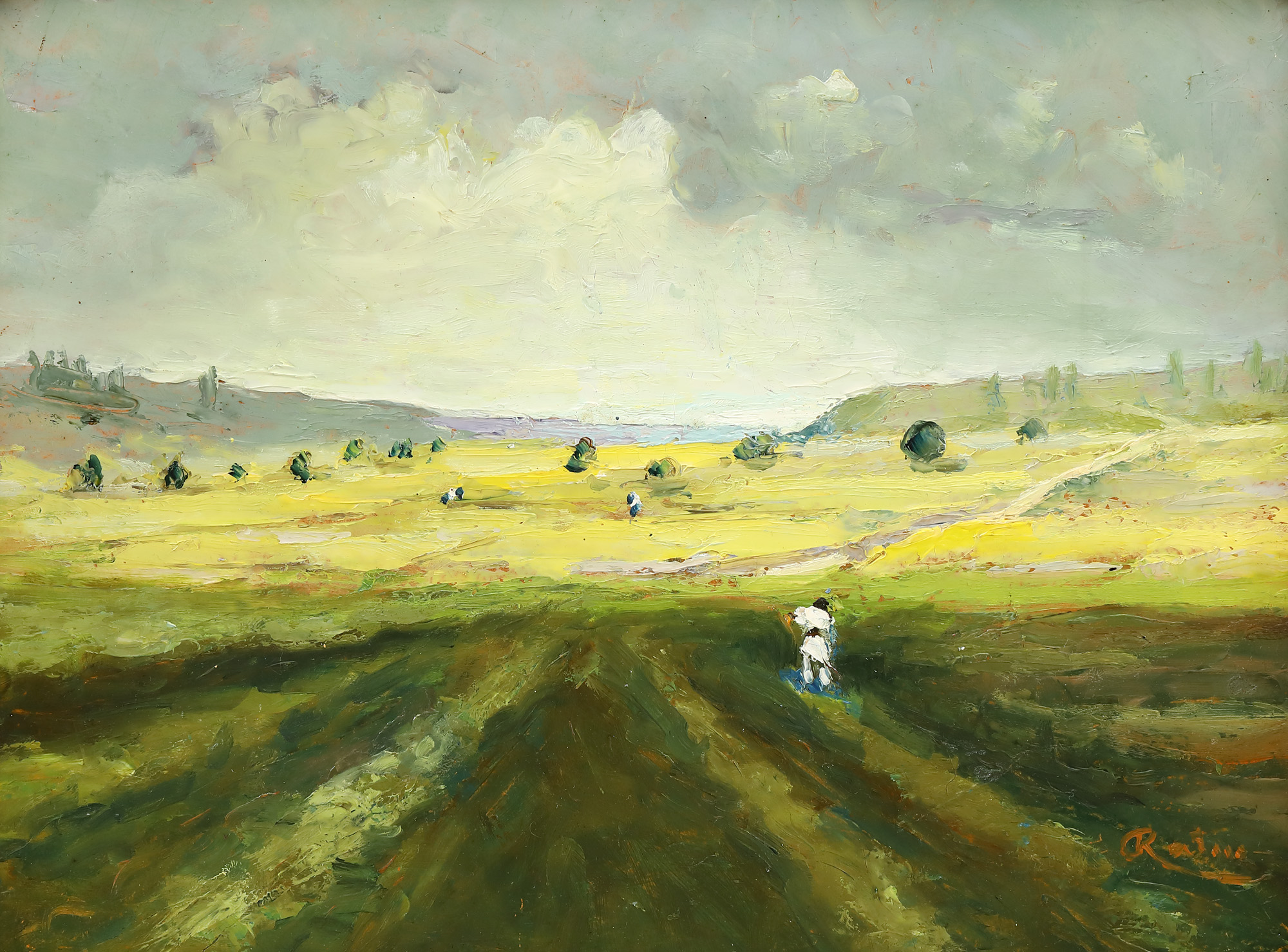 At the Field