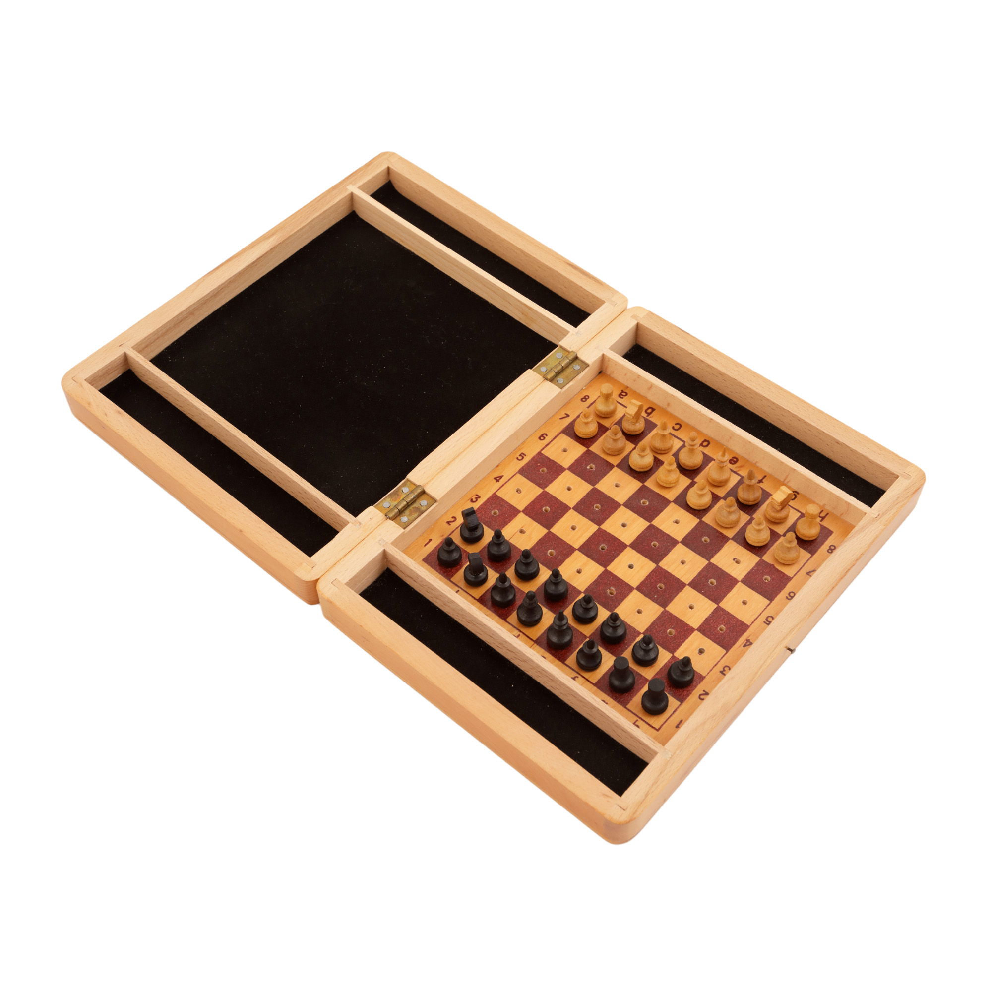 Travel Chess Game, model used in the former Soviet bloc