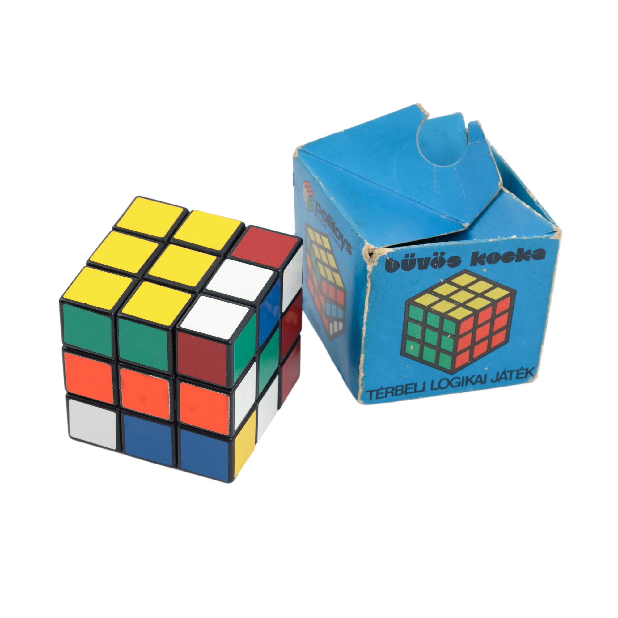 Rubik's Cube, Hungarian model, in original box