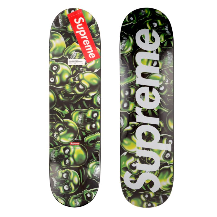 スケートボード Supreme Skull Pile Skateboard Deck Supreme Skull Pile Skate Deck | Dependent de artă