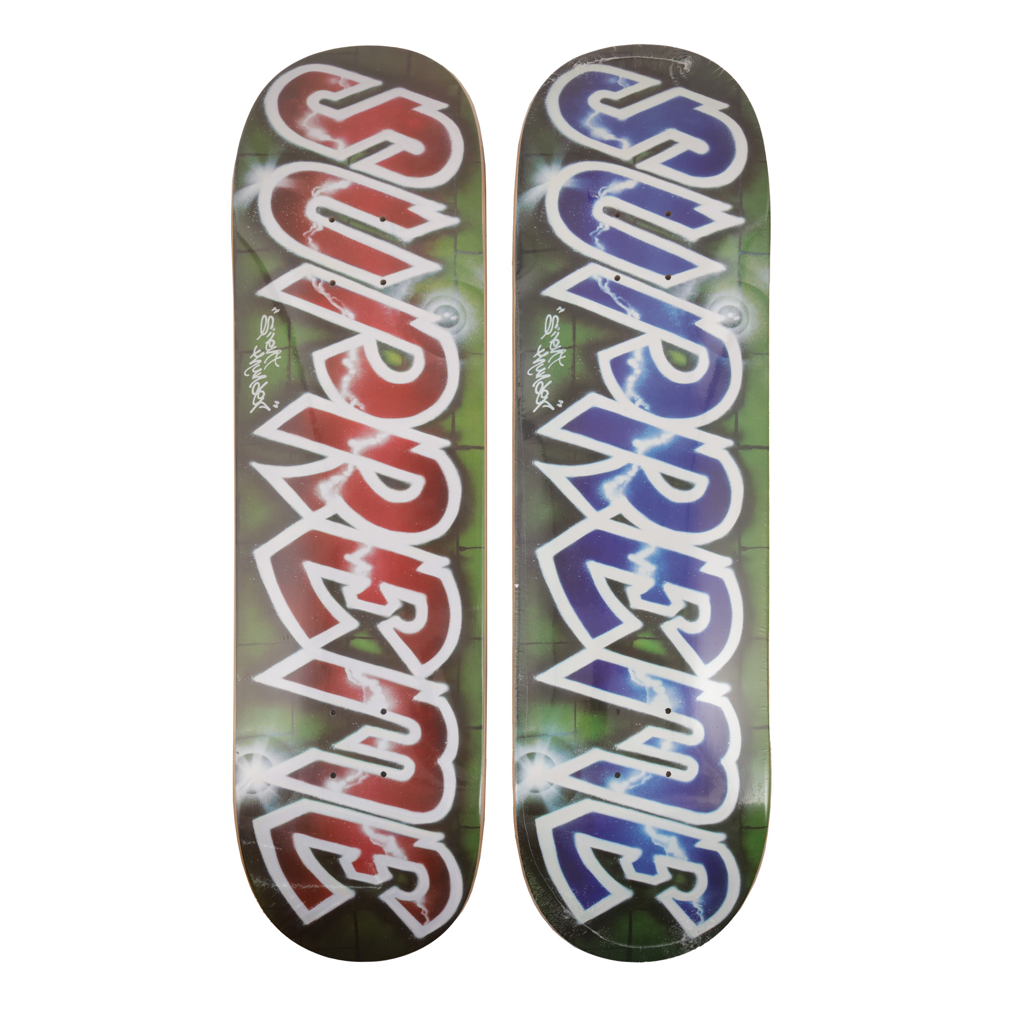 Supreme Lee Logo Skate Deck set