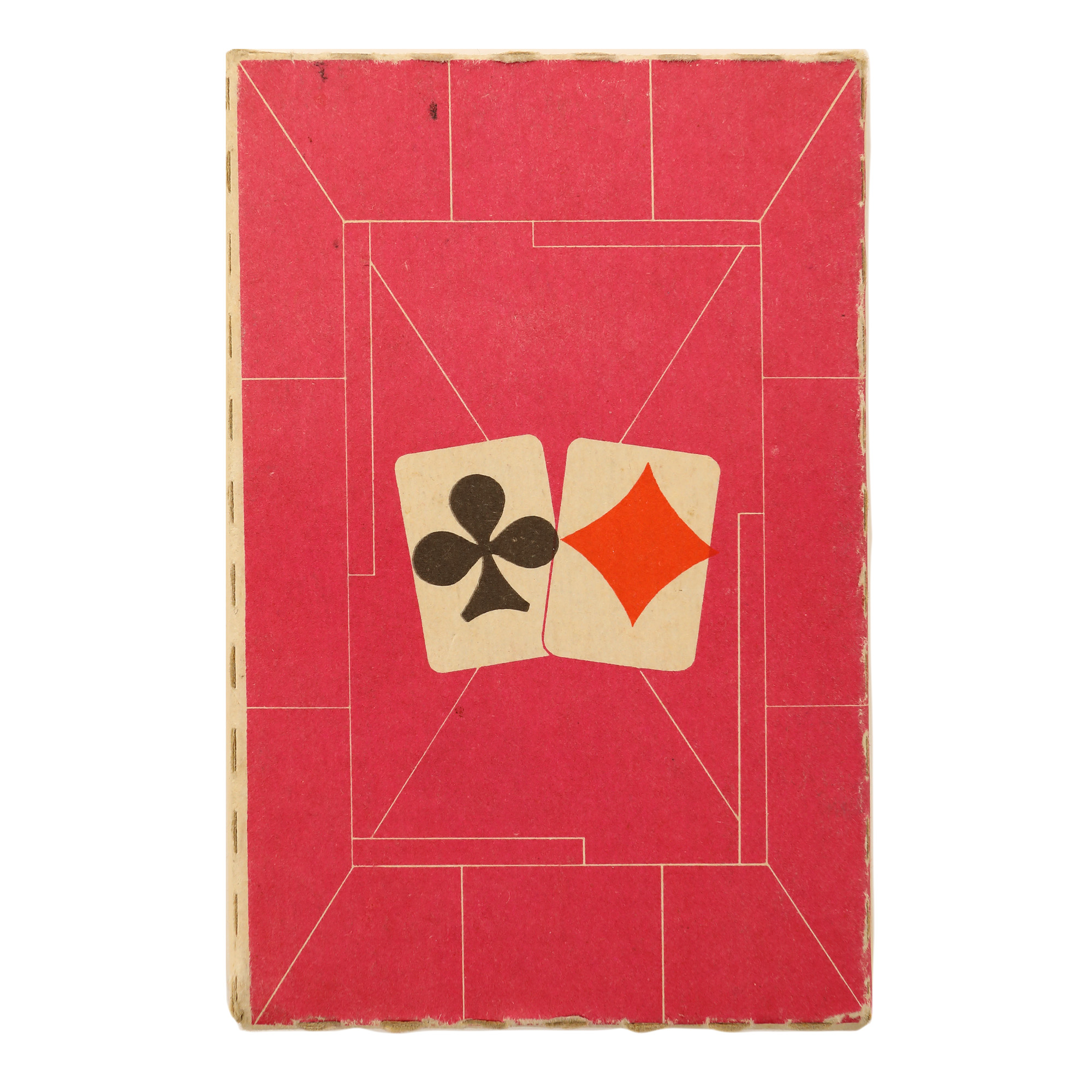 Set of 54 vintage playing cards, historicist inspiration, Russian model, 1991