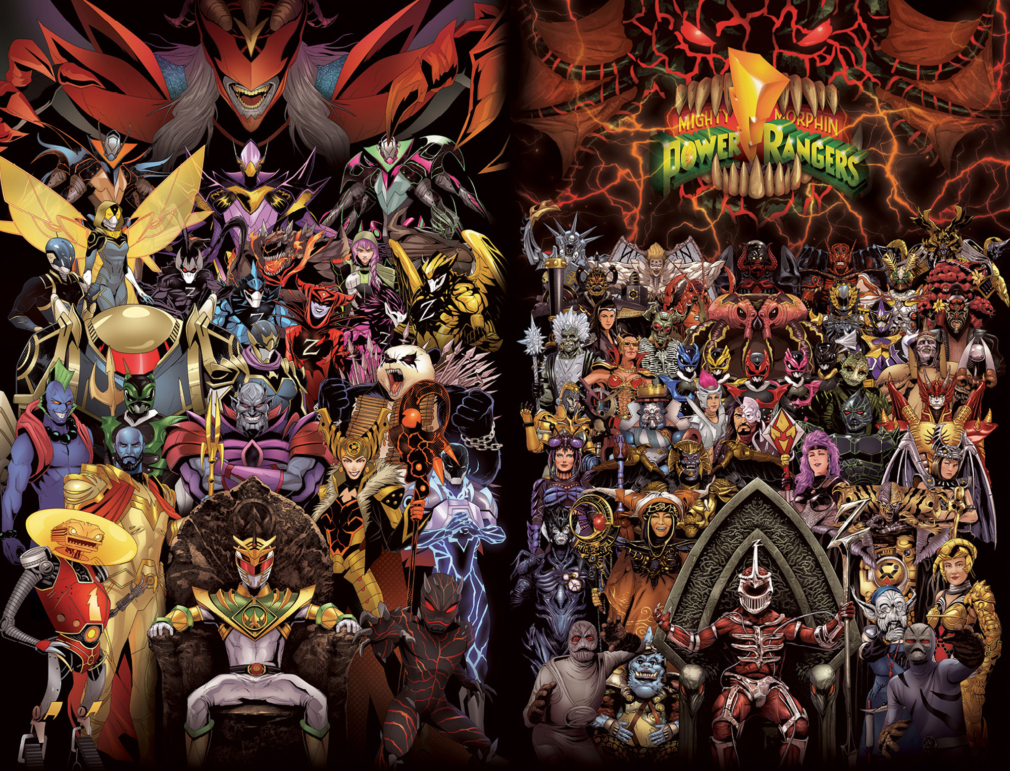 Power Rangers, limited edition comic book, collector's item (30th Annv Special 01 Cvr G 5 Copy Incv), 2023