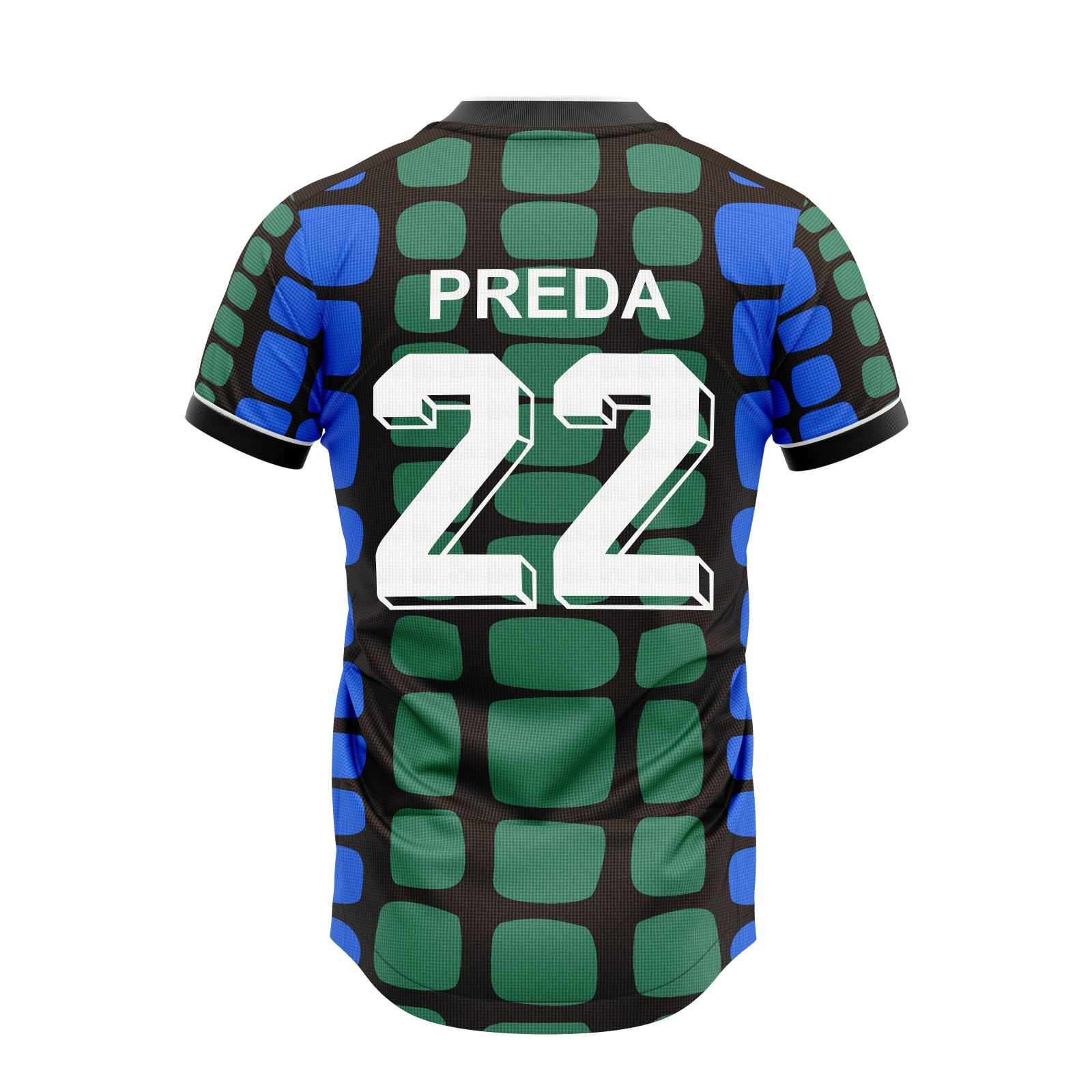 Stefan Preda's (22) Autographed Game Shirt, Last Match of the "Golden Generation", May 25, 2024