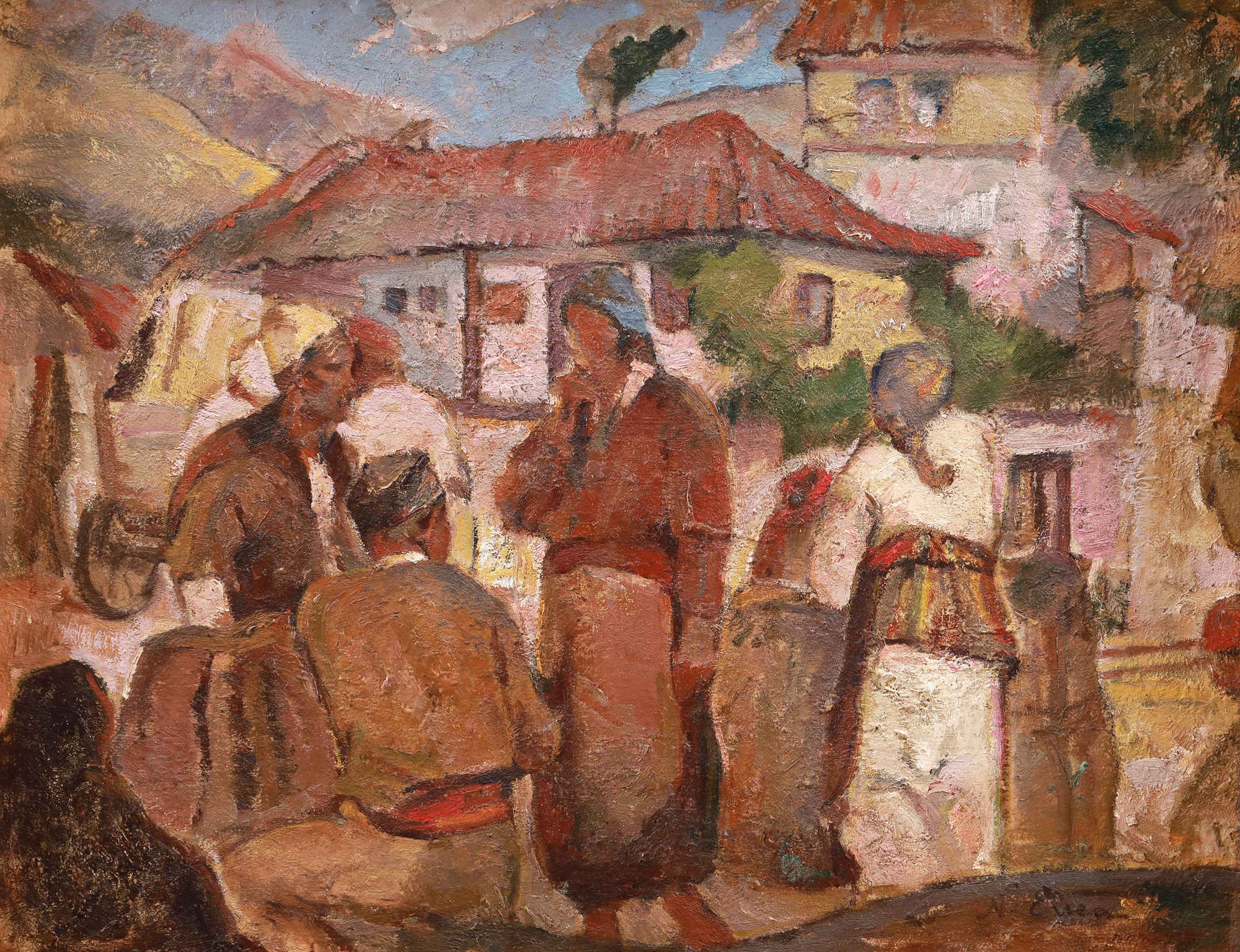 Piață la Balcic