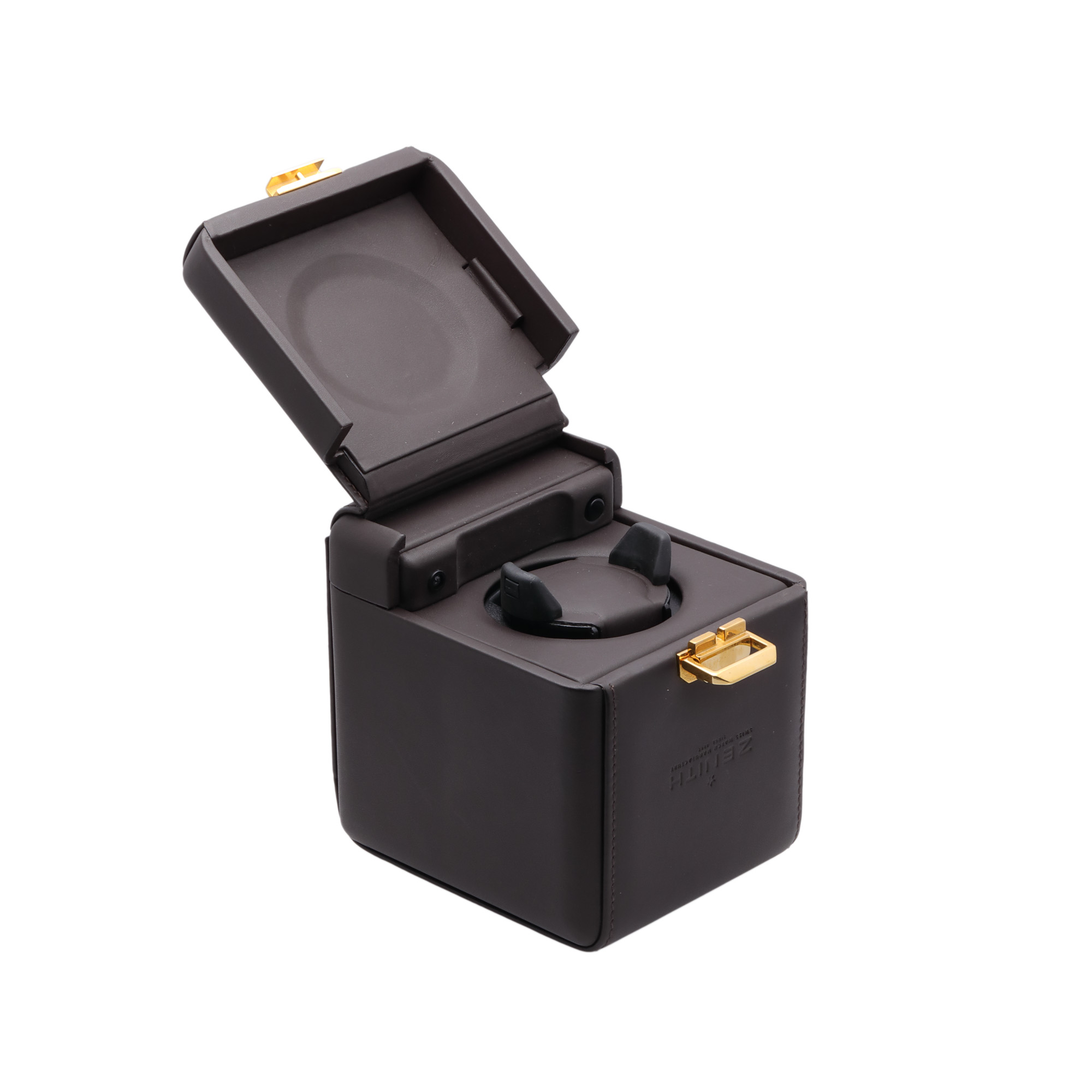 Zenith Watch Winder, in leather, accompanied by the original box