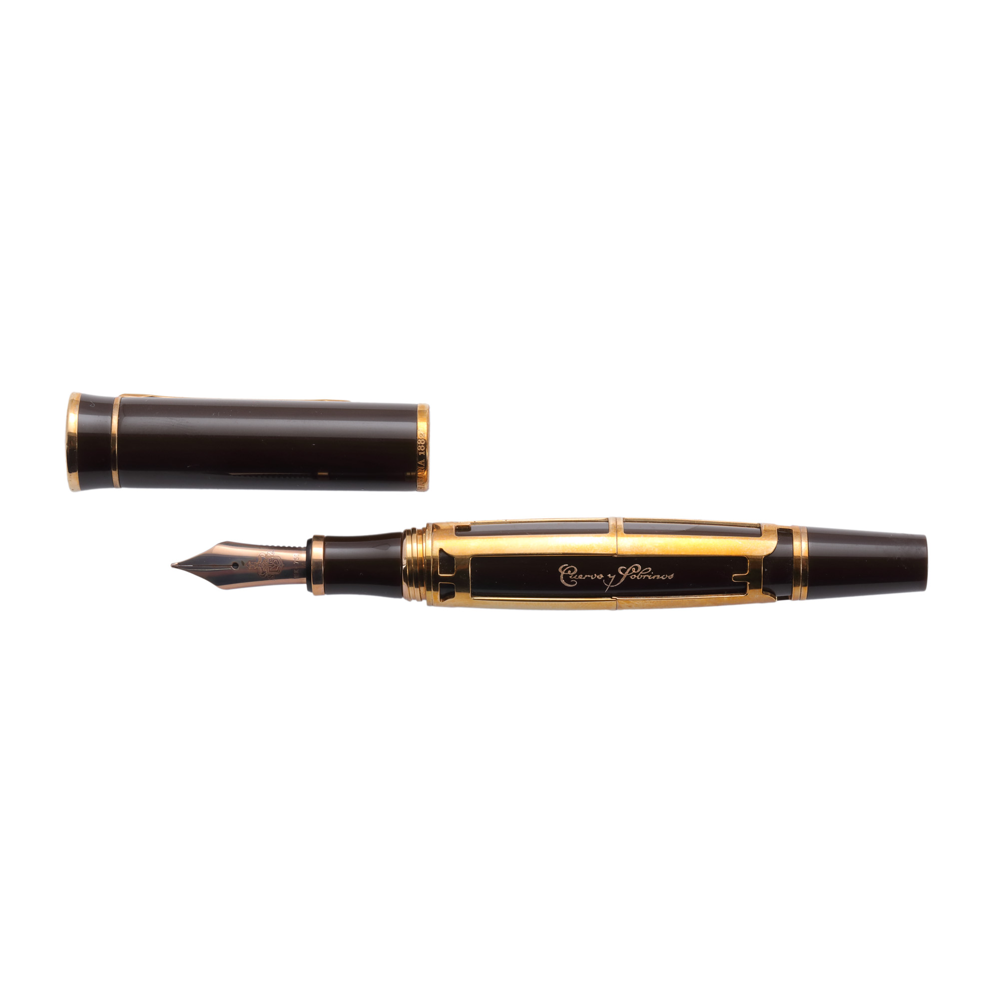 Cuevos & Sobrinos Pen, accompanied by the original wooden box