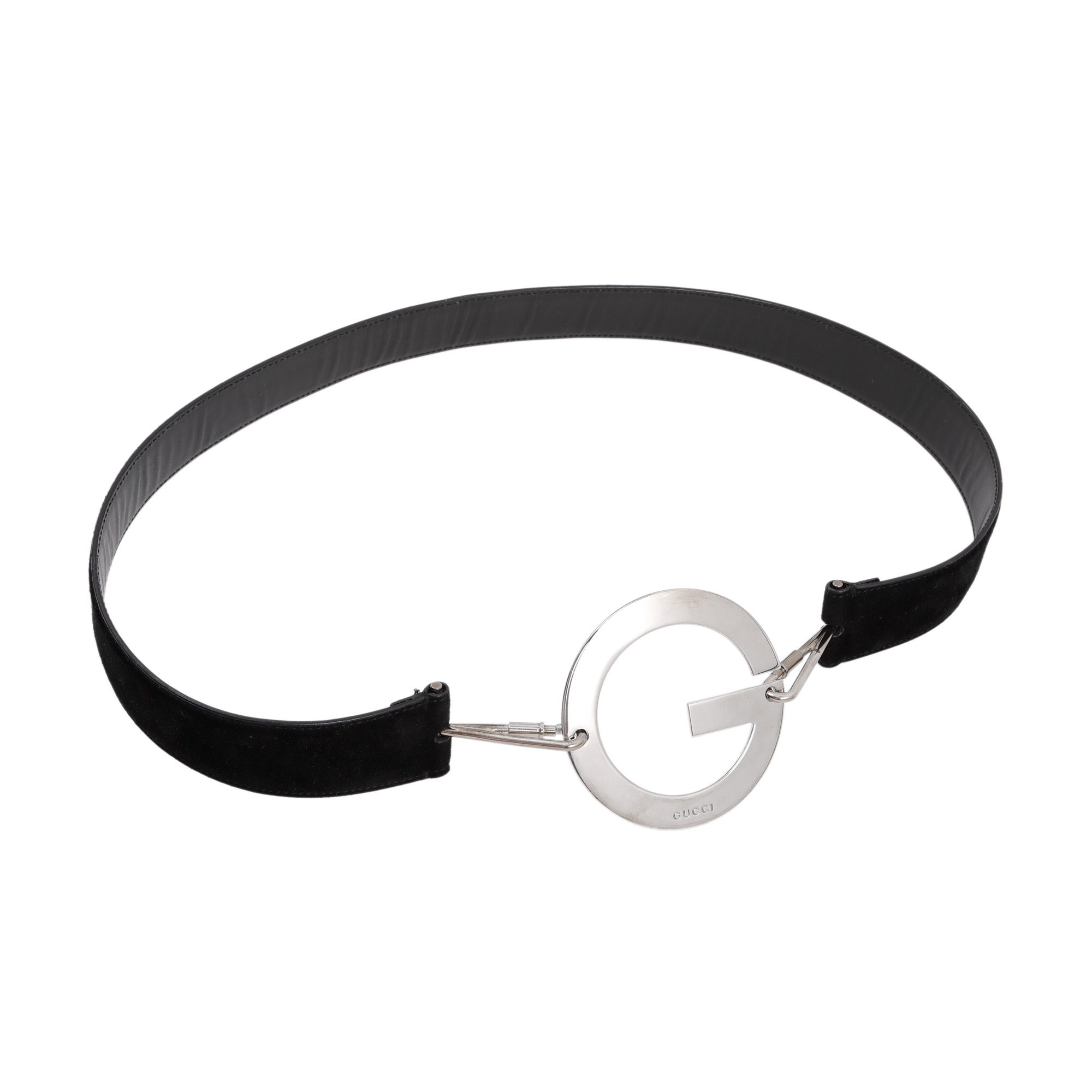 Gucci Belt, Made from Suede Leather