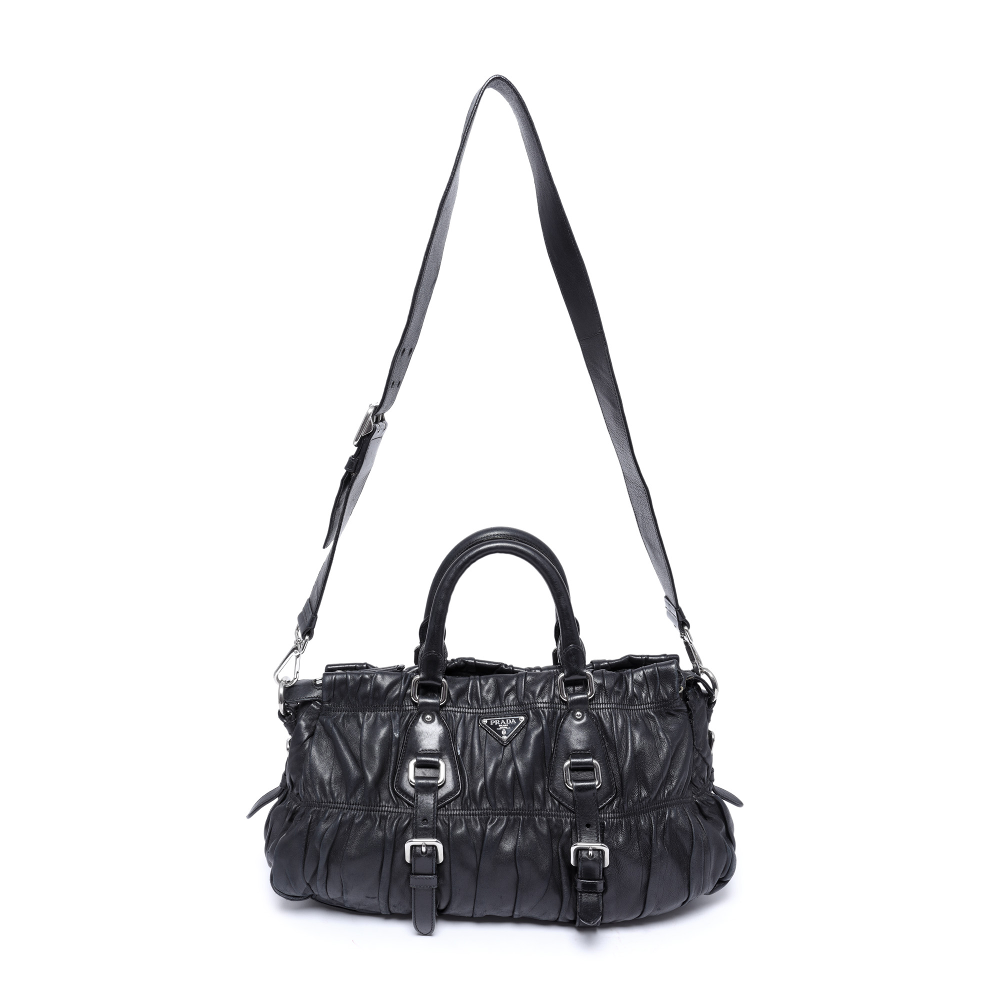Prada leather bag, Gaufre Tote model