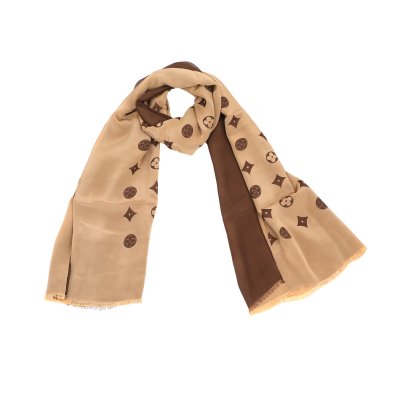 Louis Vuitton Monogram Silk Scarf