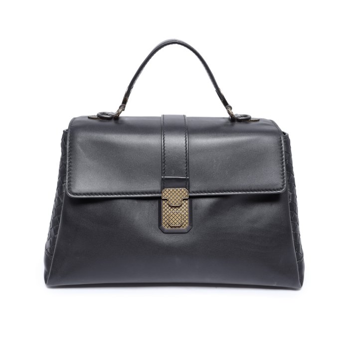 Geantă Bottega Veneta, din piele, model Intrecciato Piazza Medium