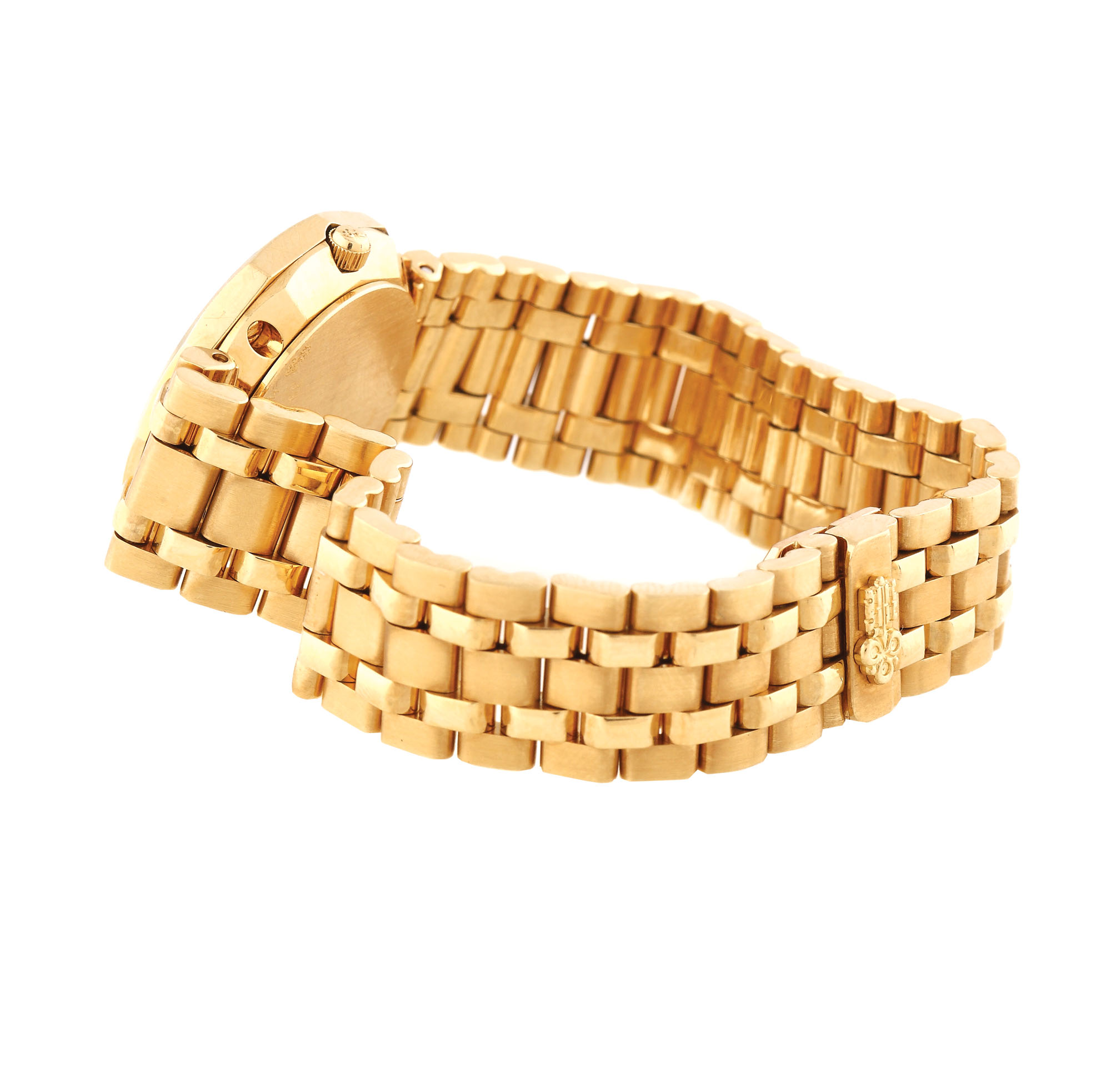 Corum Admiral’s Cup women’s gold watch, decorated with diamonds