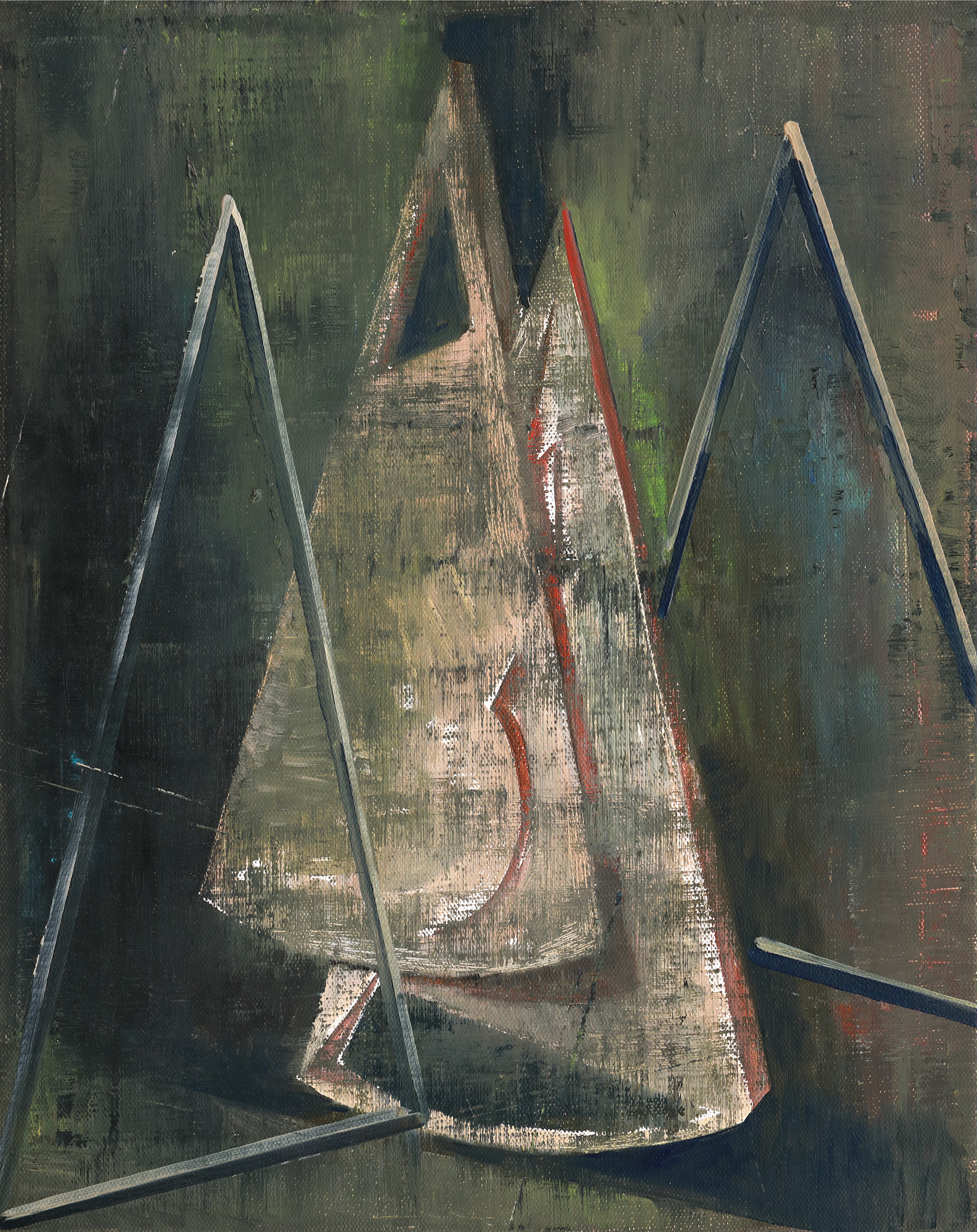Model with triangles