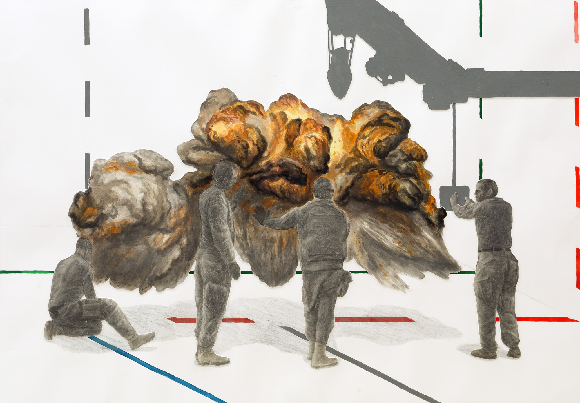 Explosion reconstruction