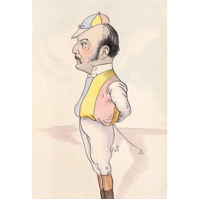 Mihai Tacorian, Caricature of the Conservative Politician Alexandru Marghiloman, circa 1934
