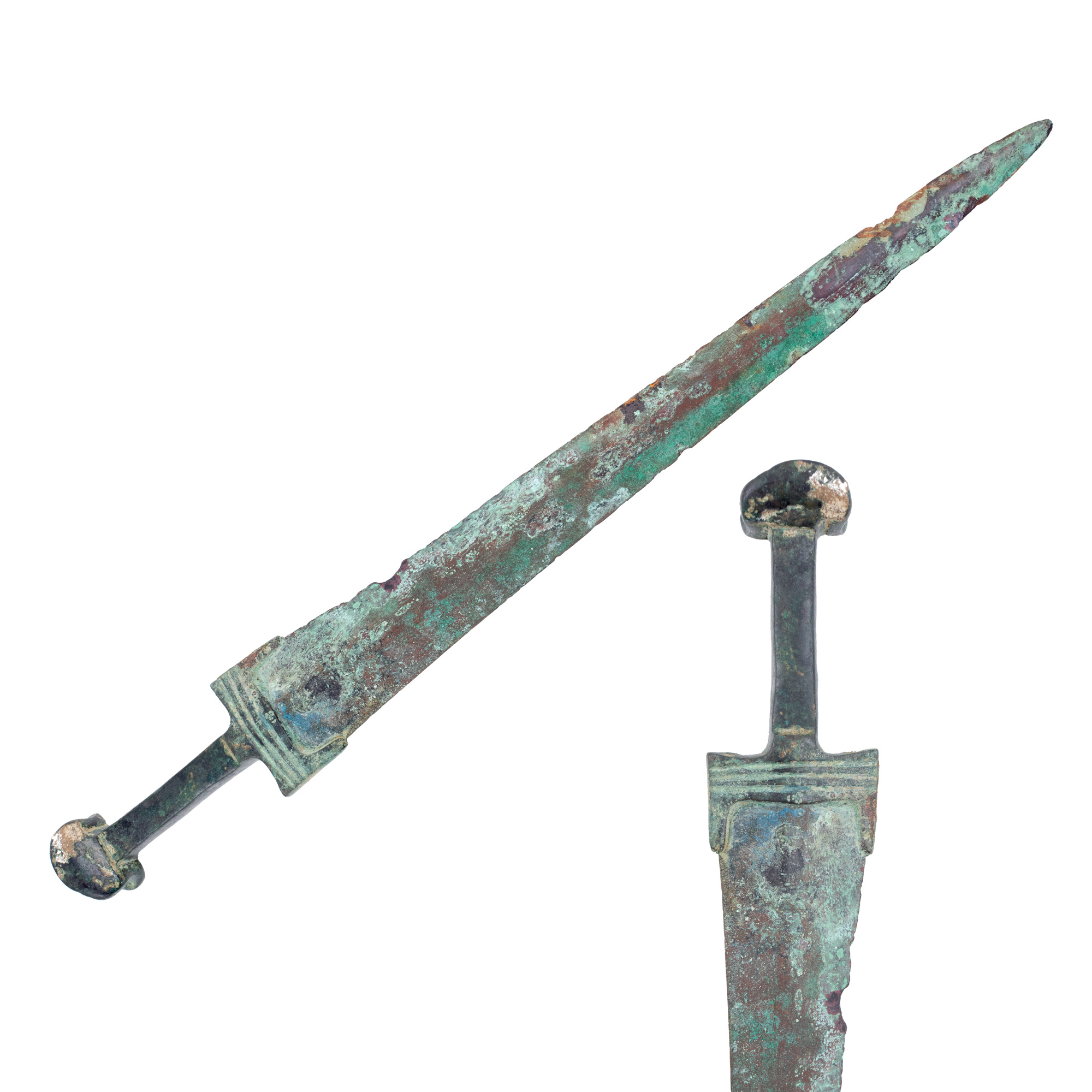 Spadă din bronz, Luristan, regiunea Persia, Epoca Bronzului, sec. XII - IX î.e.n., piesă muzeală