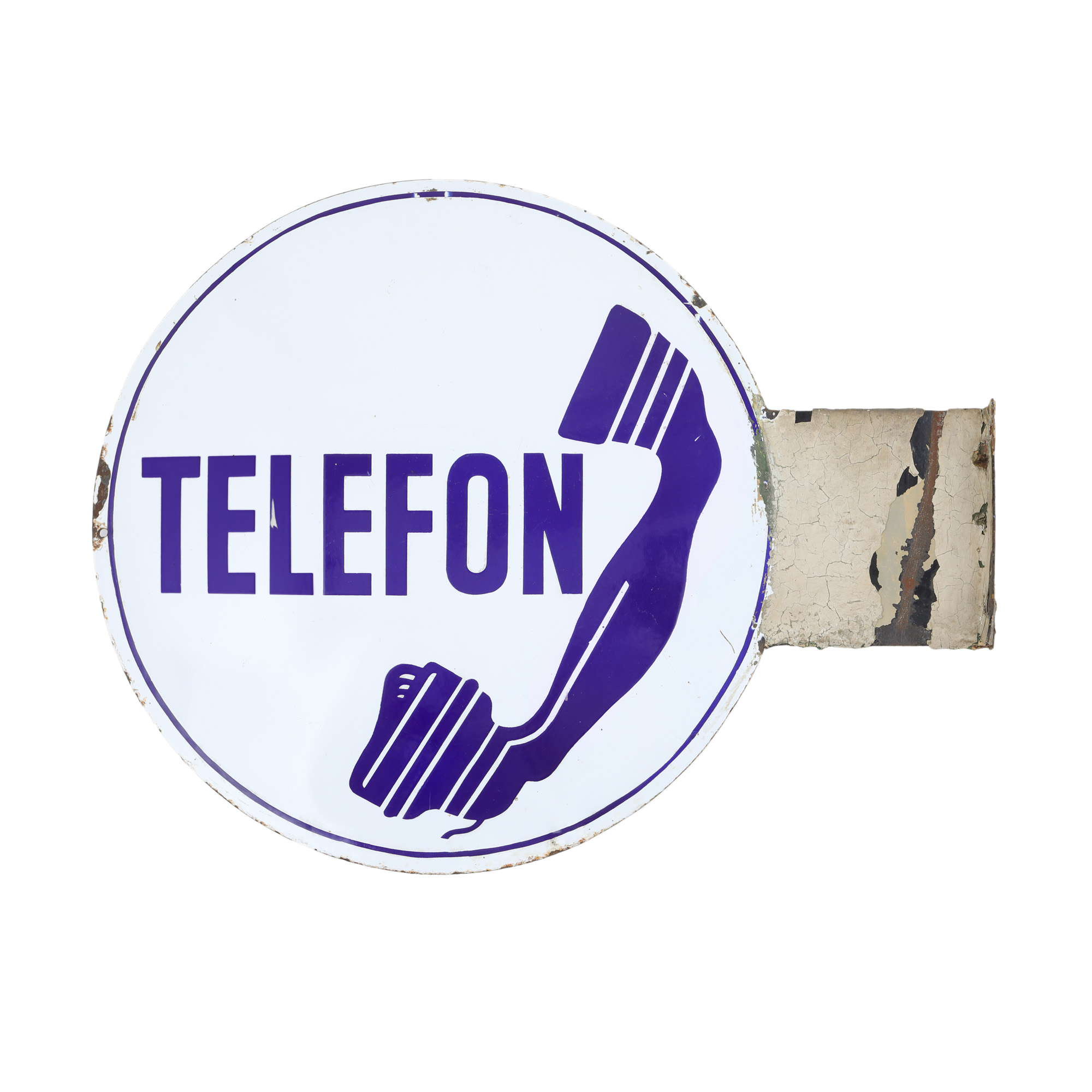 Urban Telephone Booth Sign, cca. 1970-1980