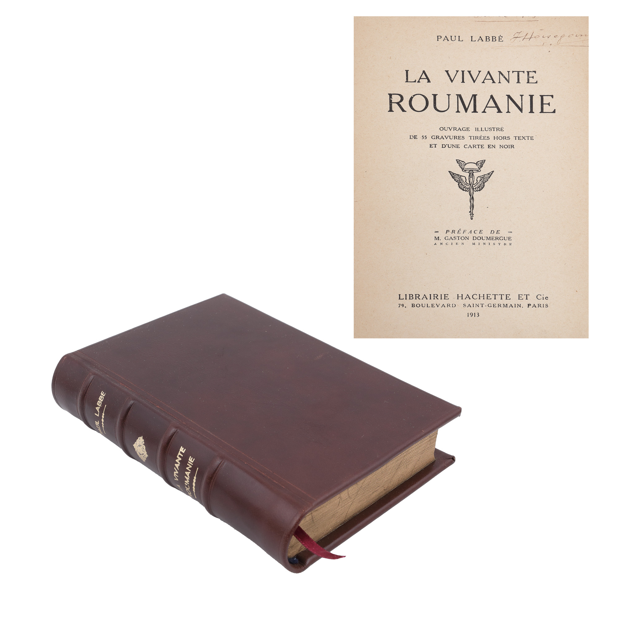 "Living Romania", by Paul Labbé, French, Paris, 1913