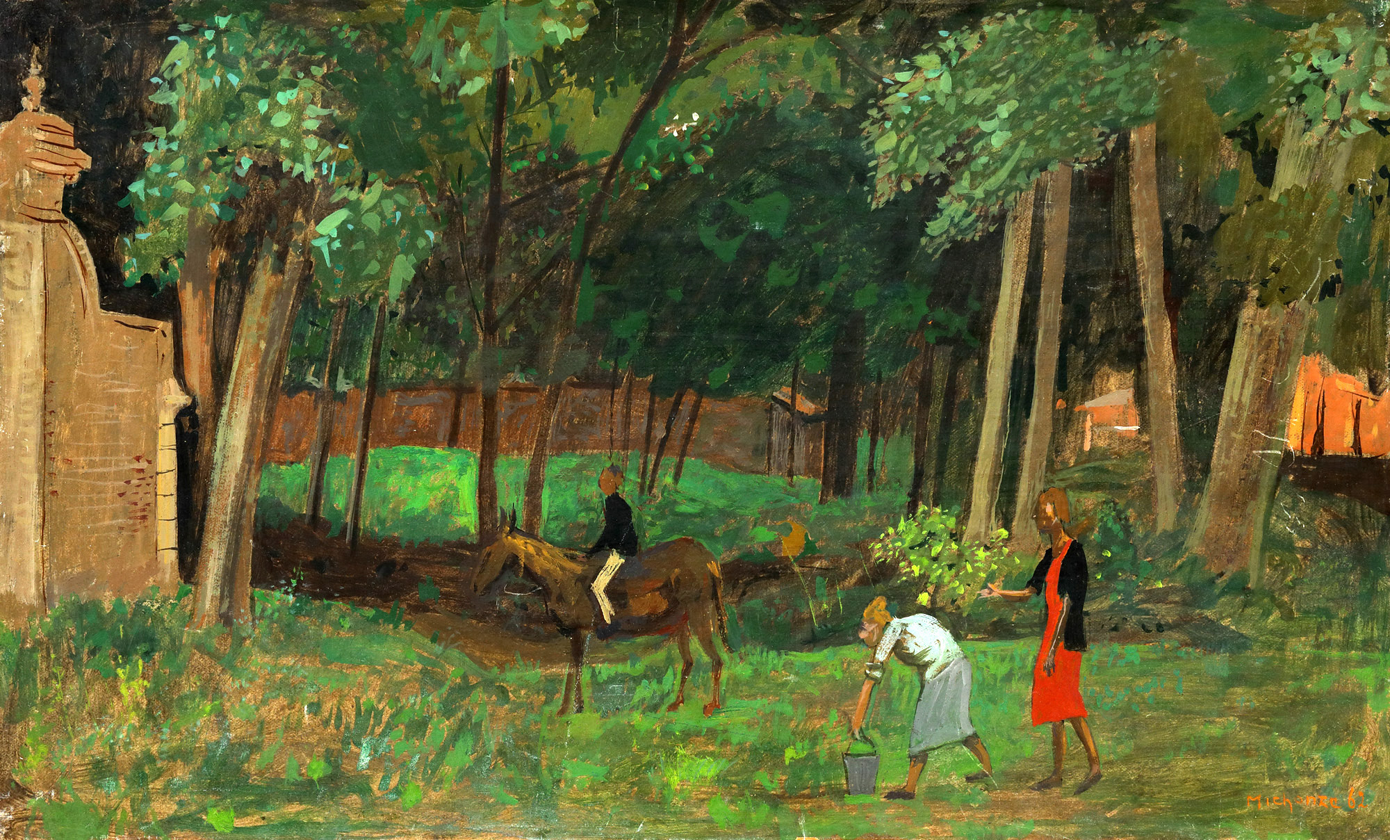 Prin pădure (Sfânta familie)