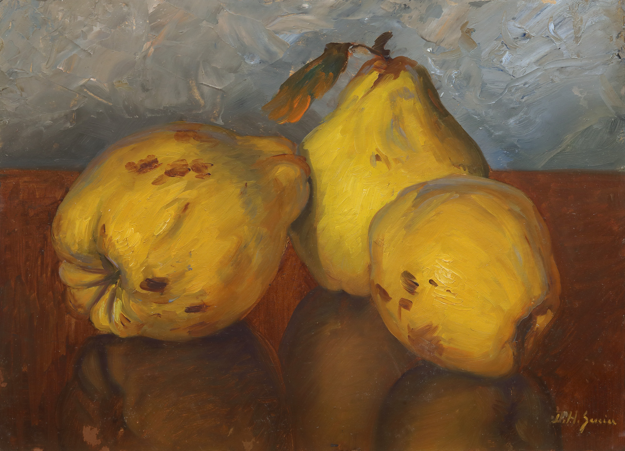 Still Life with Quinces