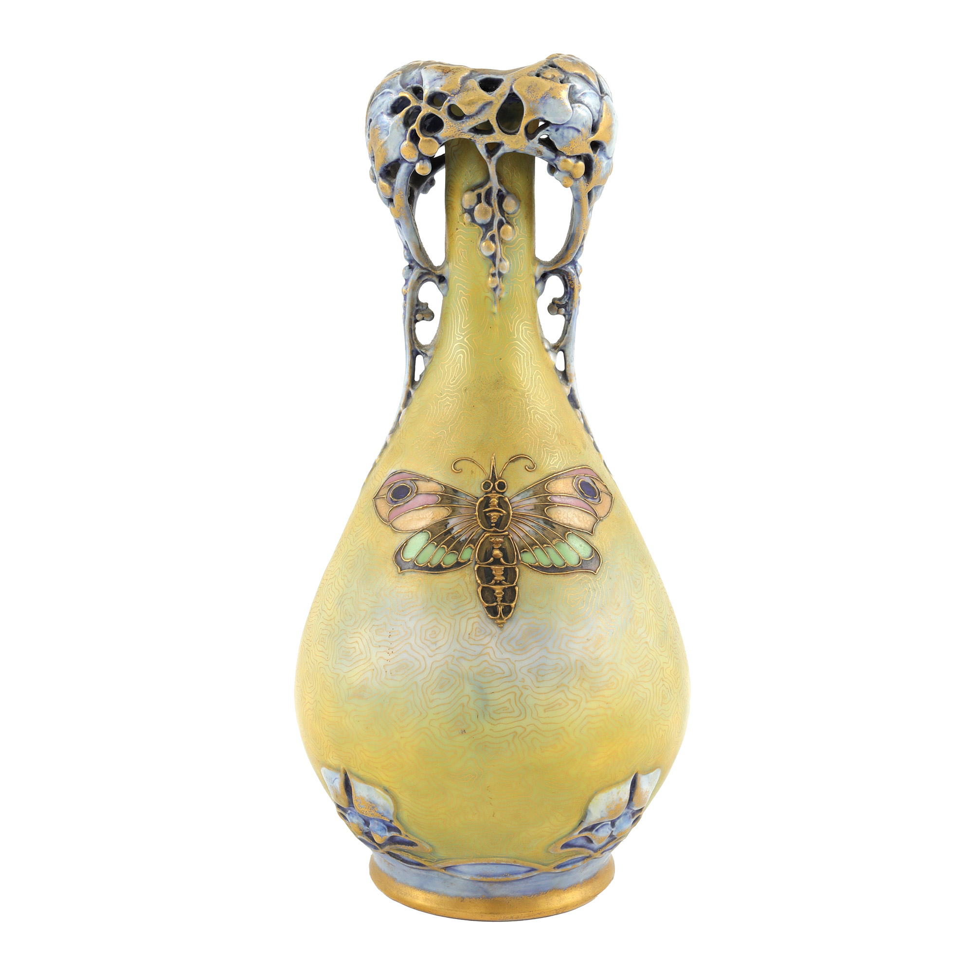 Rare and Impressive Riessner, Stellmacher & Kessel (RSt&K) Amphora, Turn-Teplitz (Trnovany), circa 1900