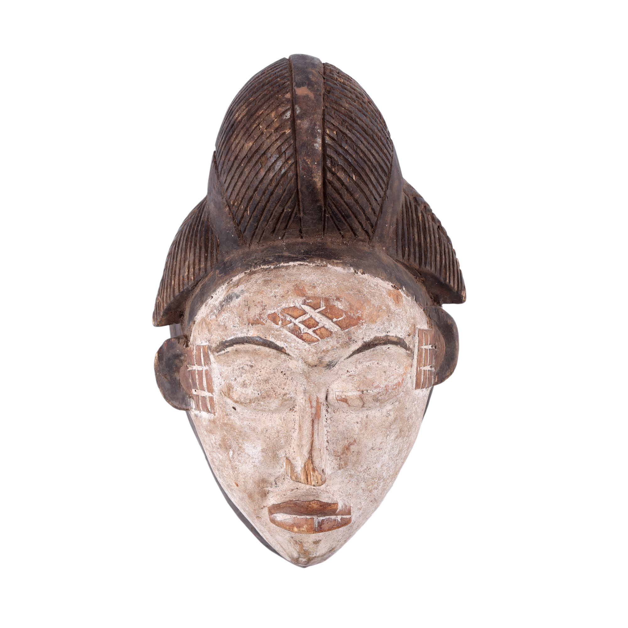 Punu African Mask, Gabon