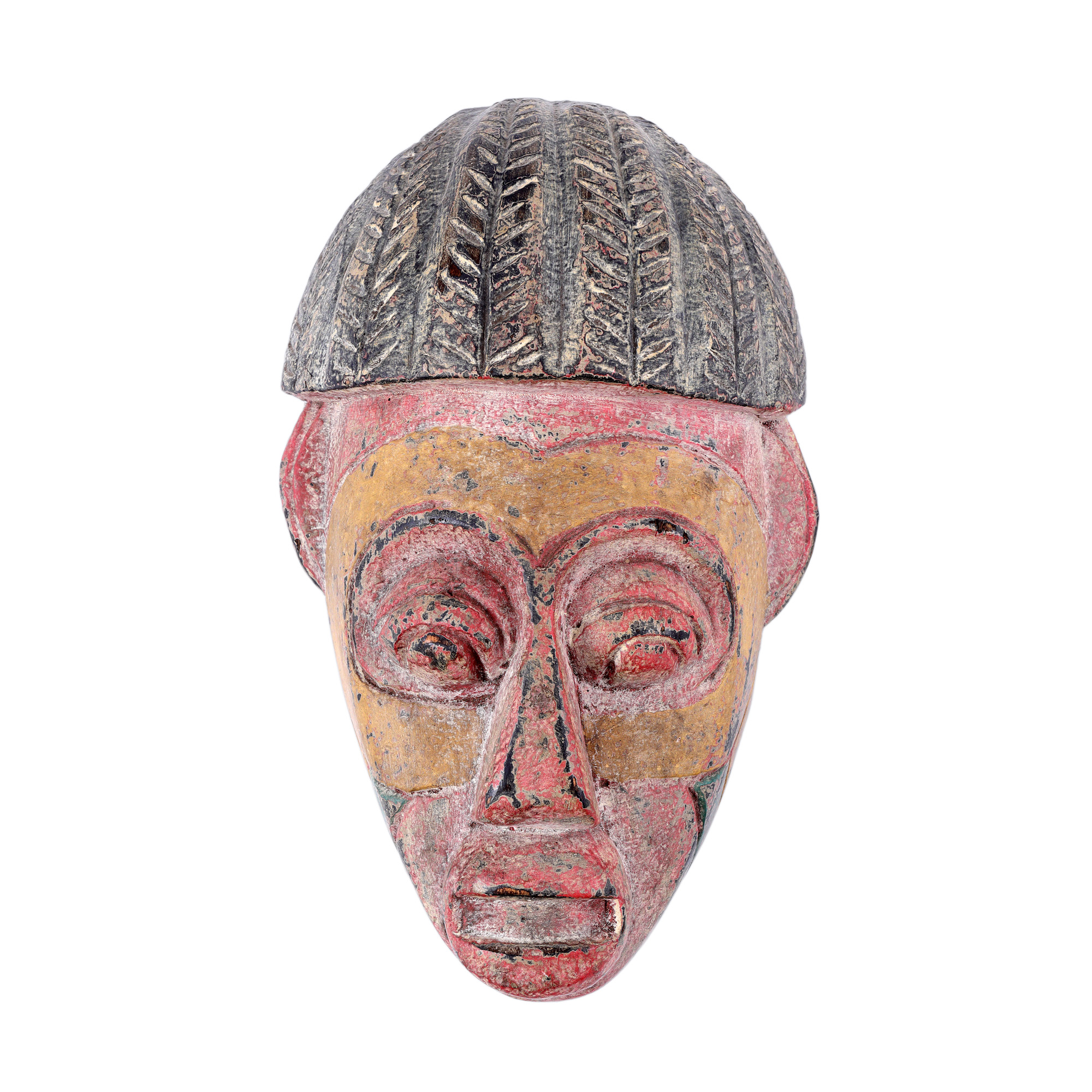 African Mask, Illustrating a Deity, Rwanda