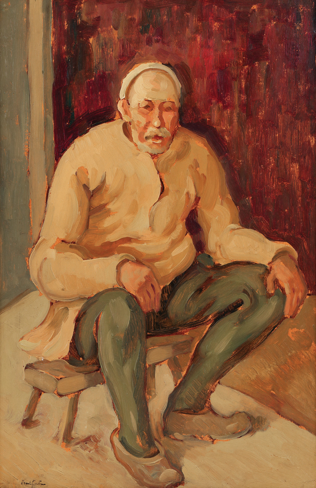 Seated Turk