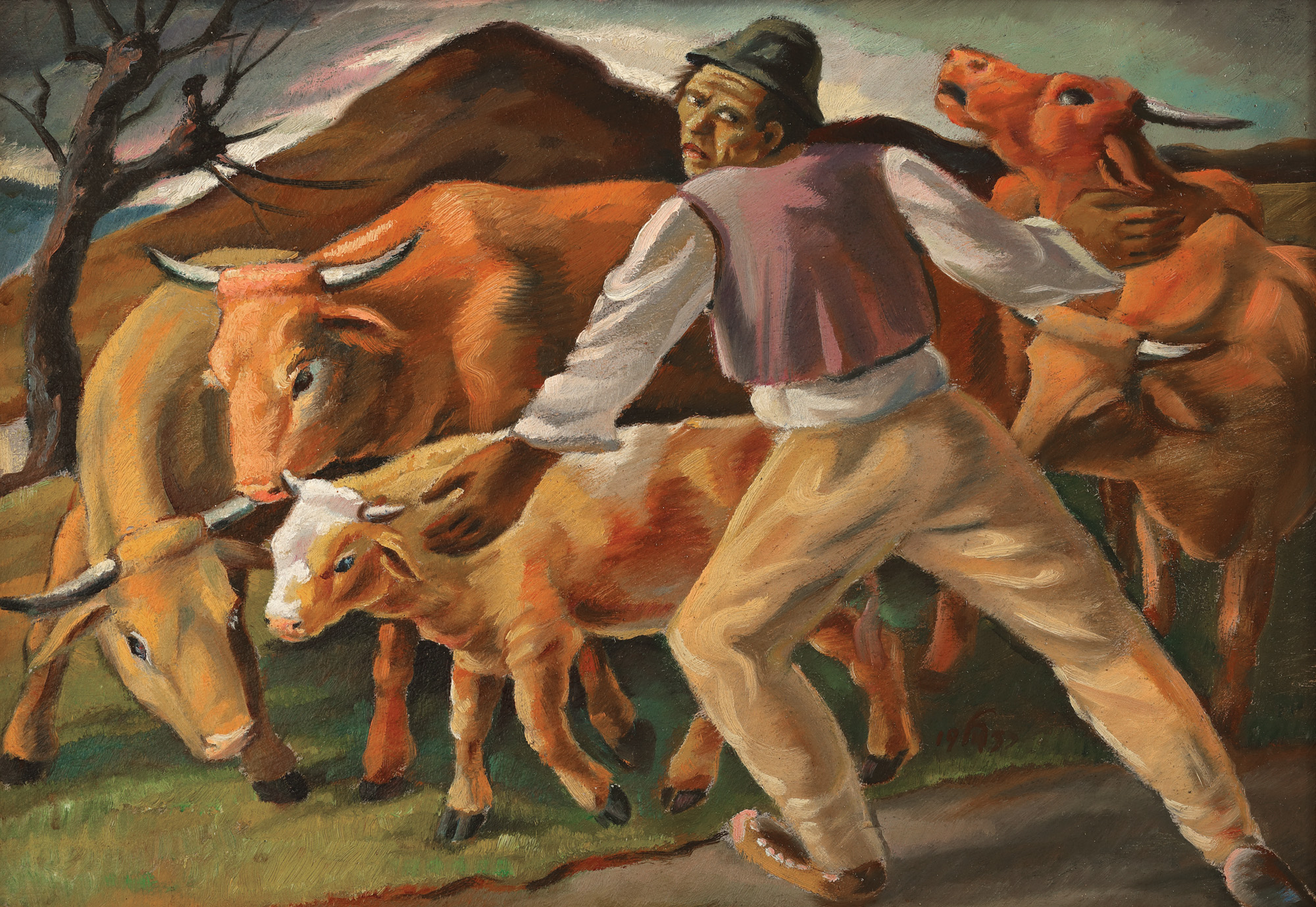 With the Cows