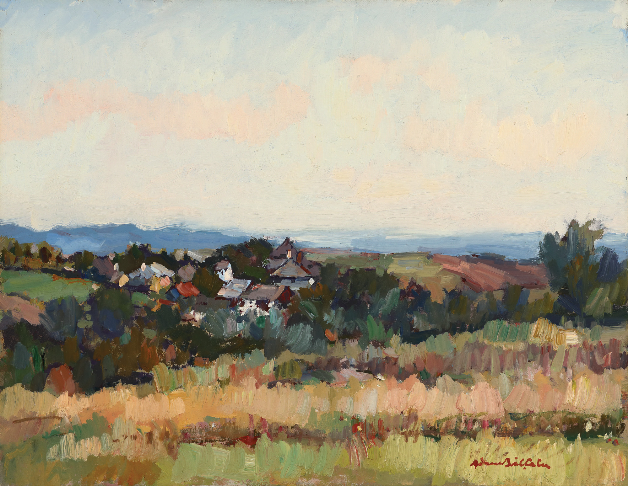 Landscape from Huși
