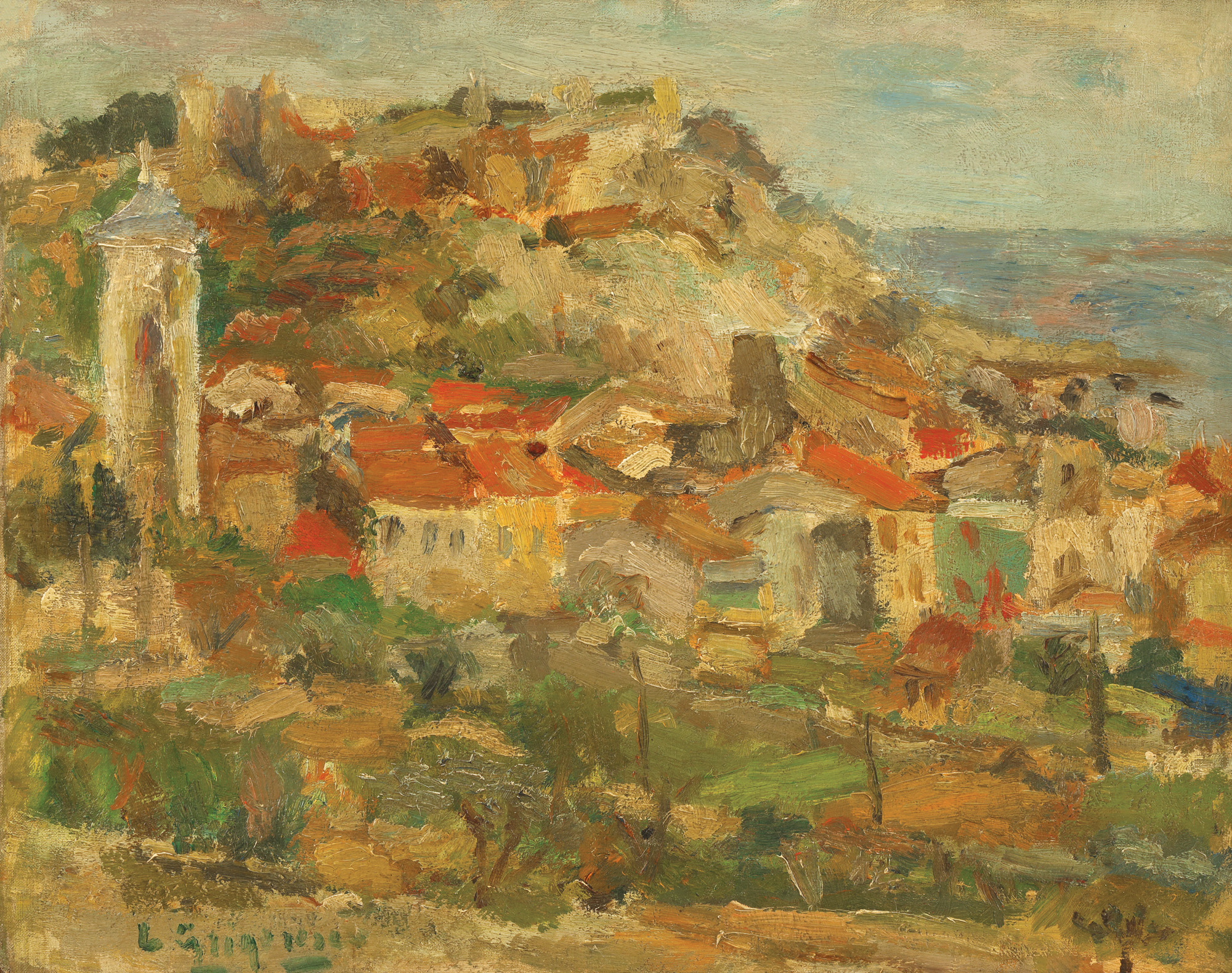 Landscape from Cassis