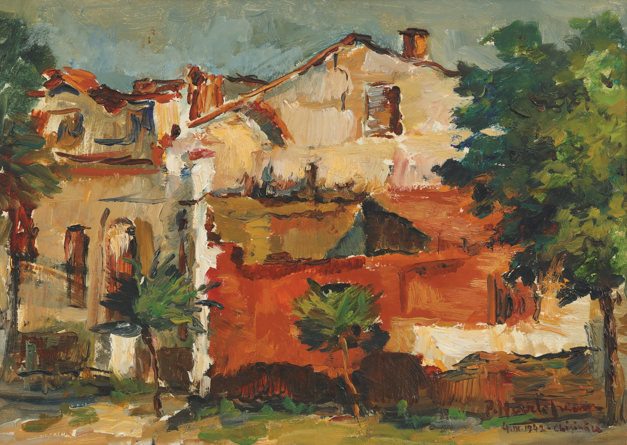 Landscape from Chisinau (View from Saint Ilie Street)