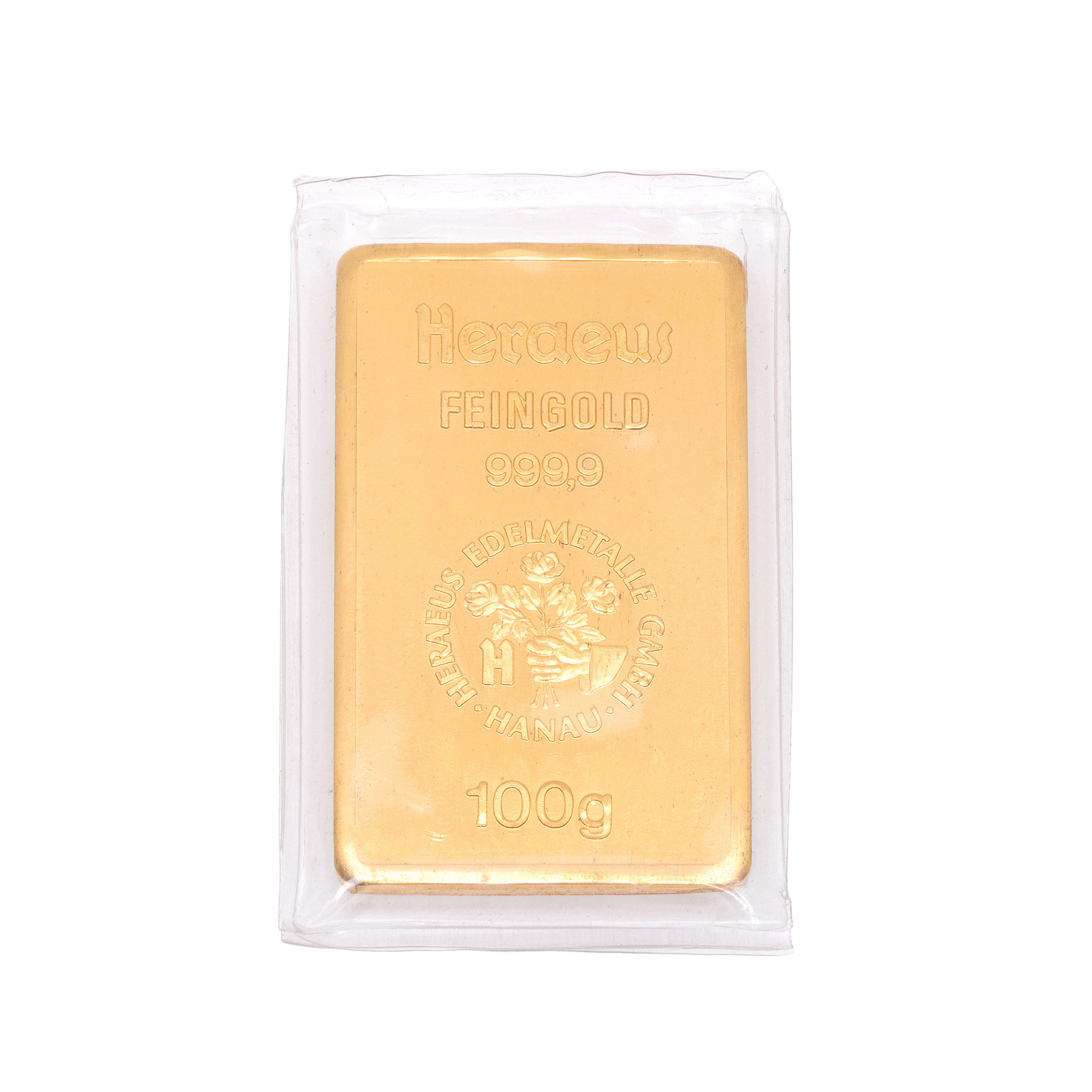 Lingou din aur de 24K, 100 g