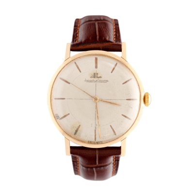 Jaeger LeCoultre Calatrava Watch, Gold, Handheld, Men's