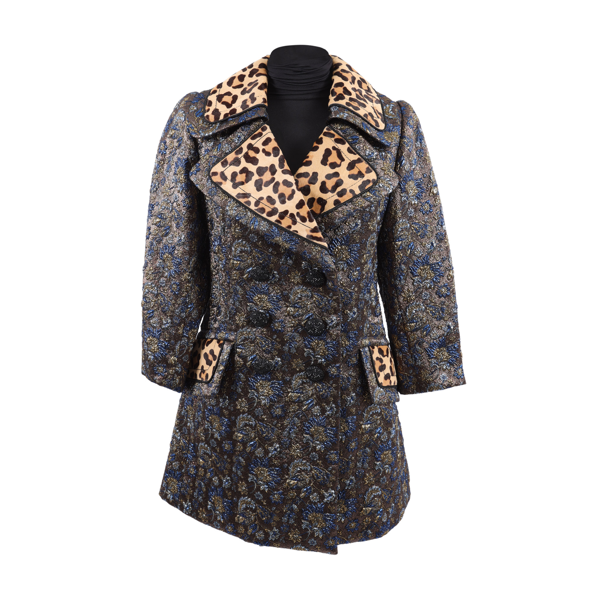 Marc Jacobs Brocade and Pony Jacket, from Fall 2015 Collection