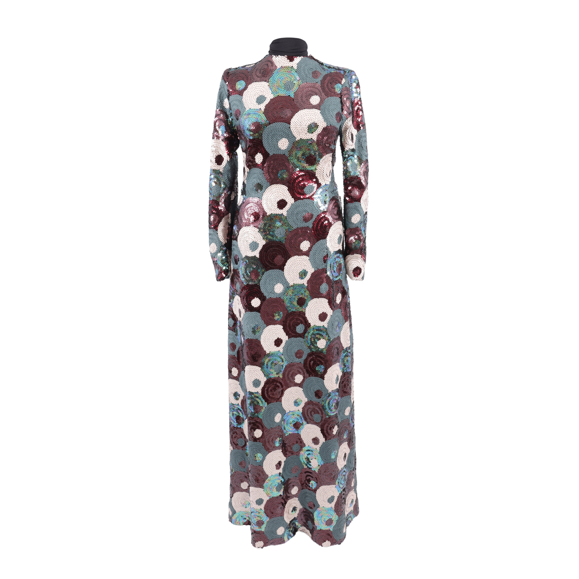 Rochie Marc Jacobs, din mătase brodată cu pailette, din colecția Toamnă 2015