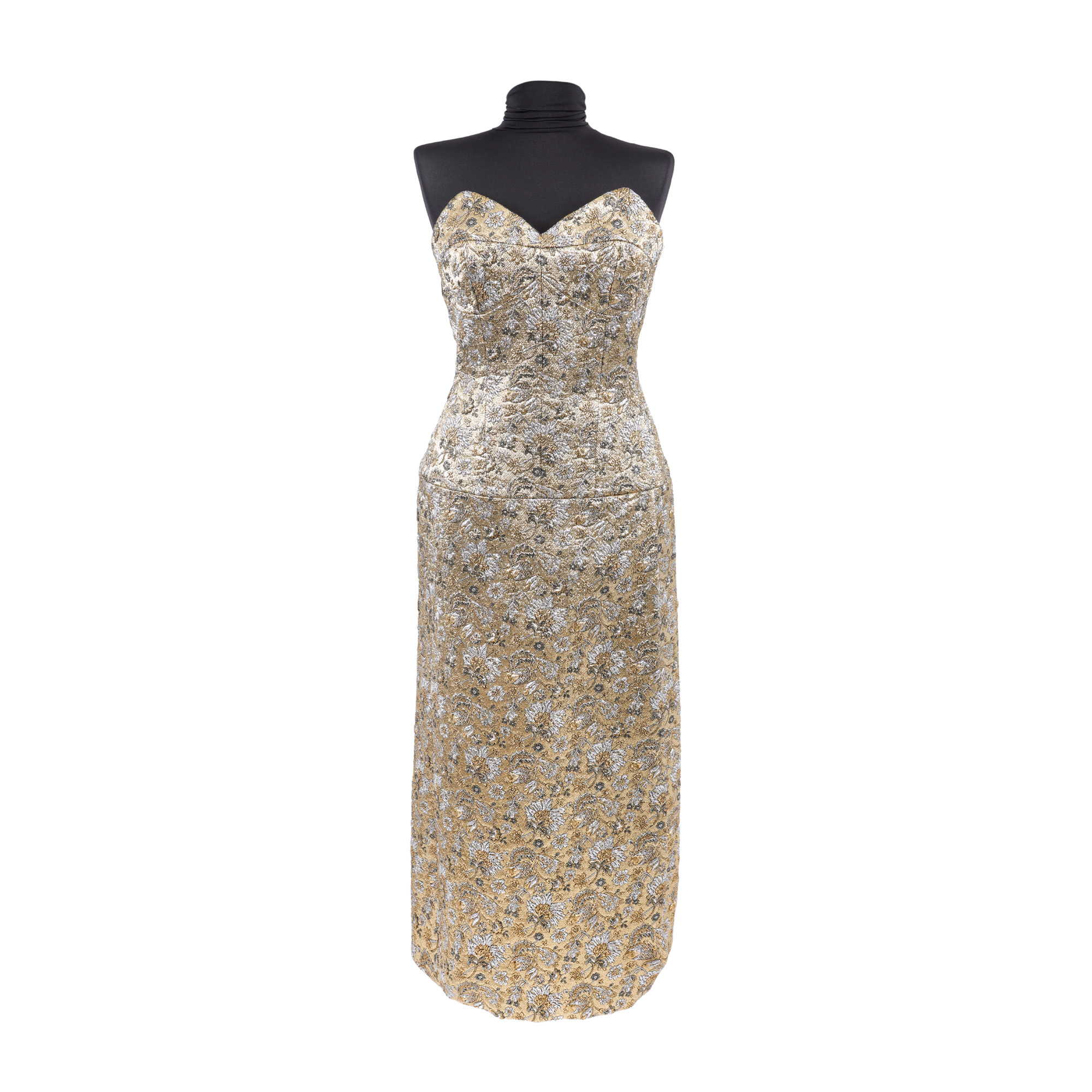 Marc Jacobs Brocade and Silk Dress from the Autumn 2015 Collection